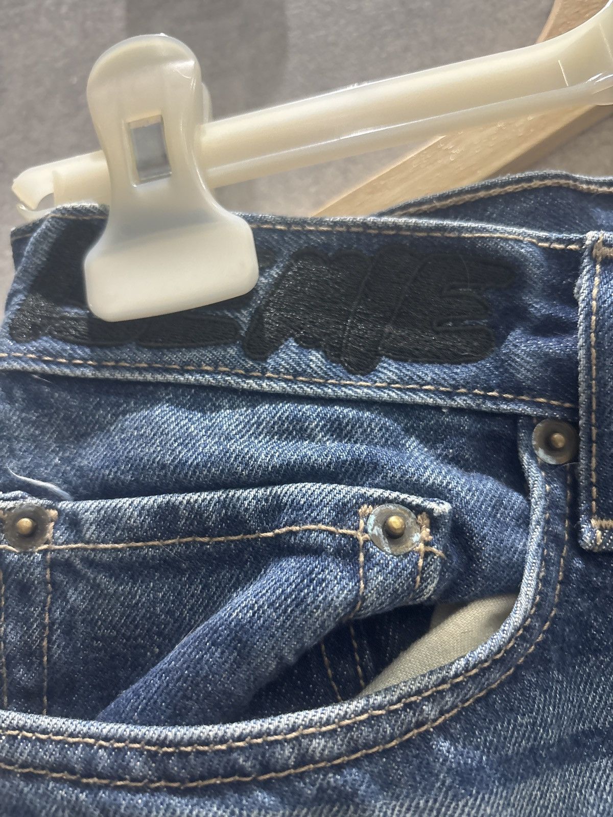 Fragment Design × Kaws × Travis Scott CACTUS JACK FOR FRAGMENT FROM OUR MINDS DENIM PANT 30 Size US 30 / EU 46 - 7 Thumbnail