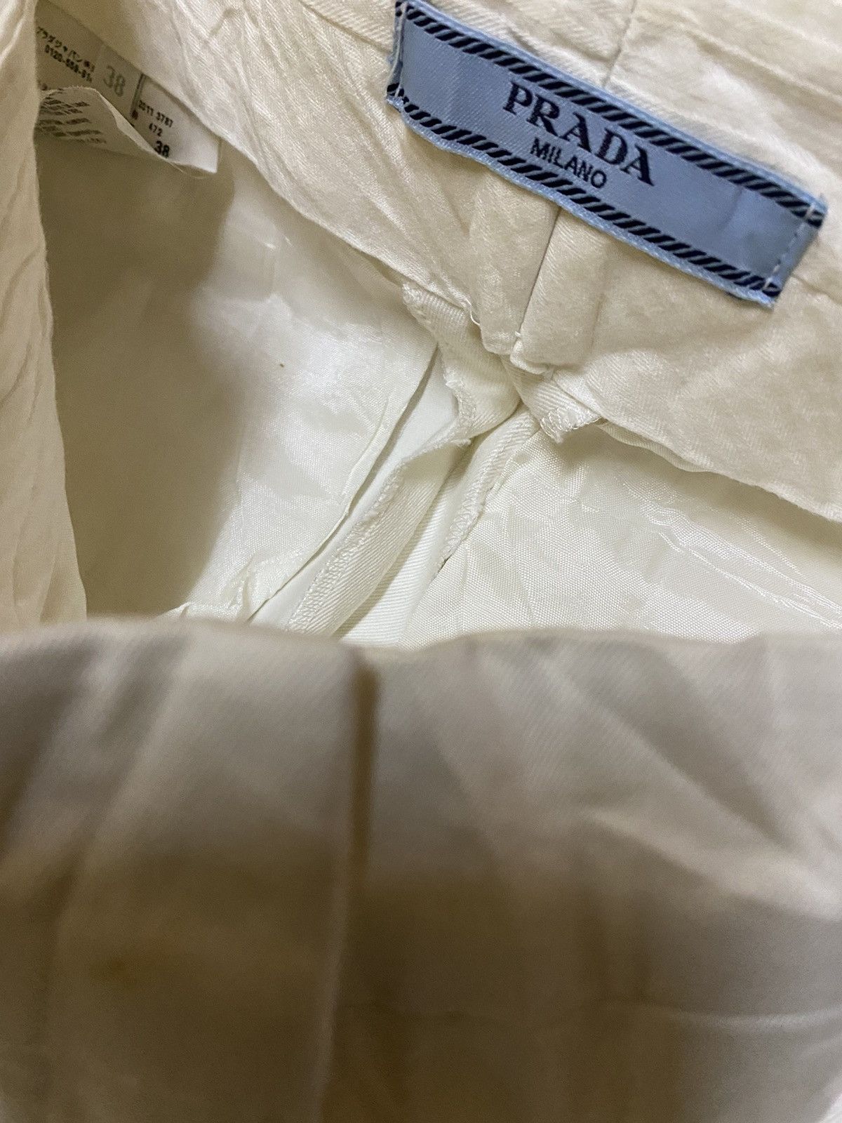 Prada 💥Prada Milano Chino Pant Size 26" / US 2 / IT 38 - 10 Thumbnail