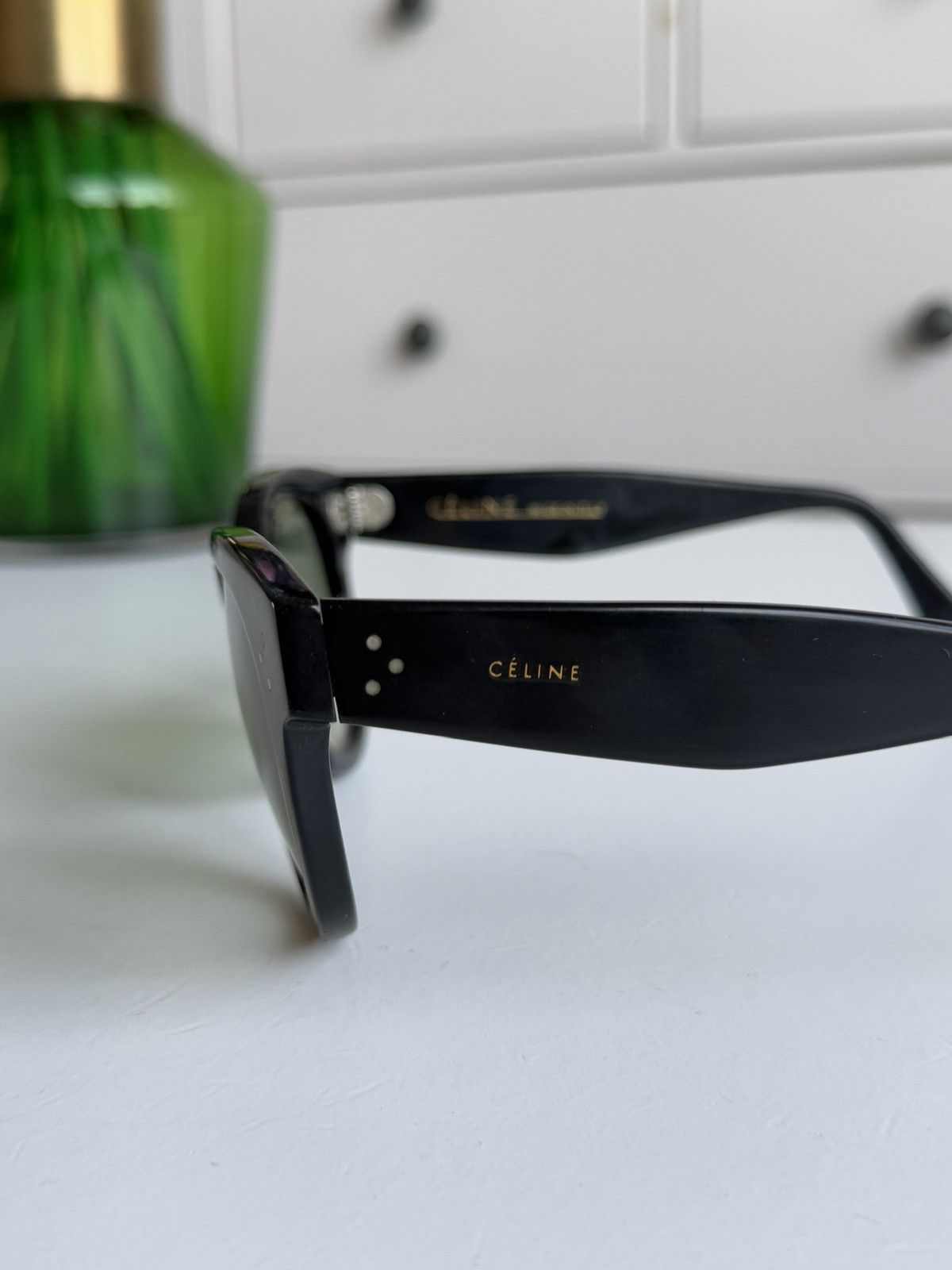 Celine × Designer Celine 41049/s black oversized sunglasses designer luxury y2k Size ONE SIZE - 6 Thumbnail