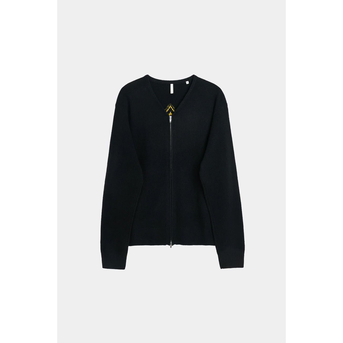 Sunflower Sunflower Black Movie Merino Wool Zip Cardigan Size US XL / EU 56 / 4 - 8 Thumbnail
