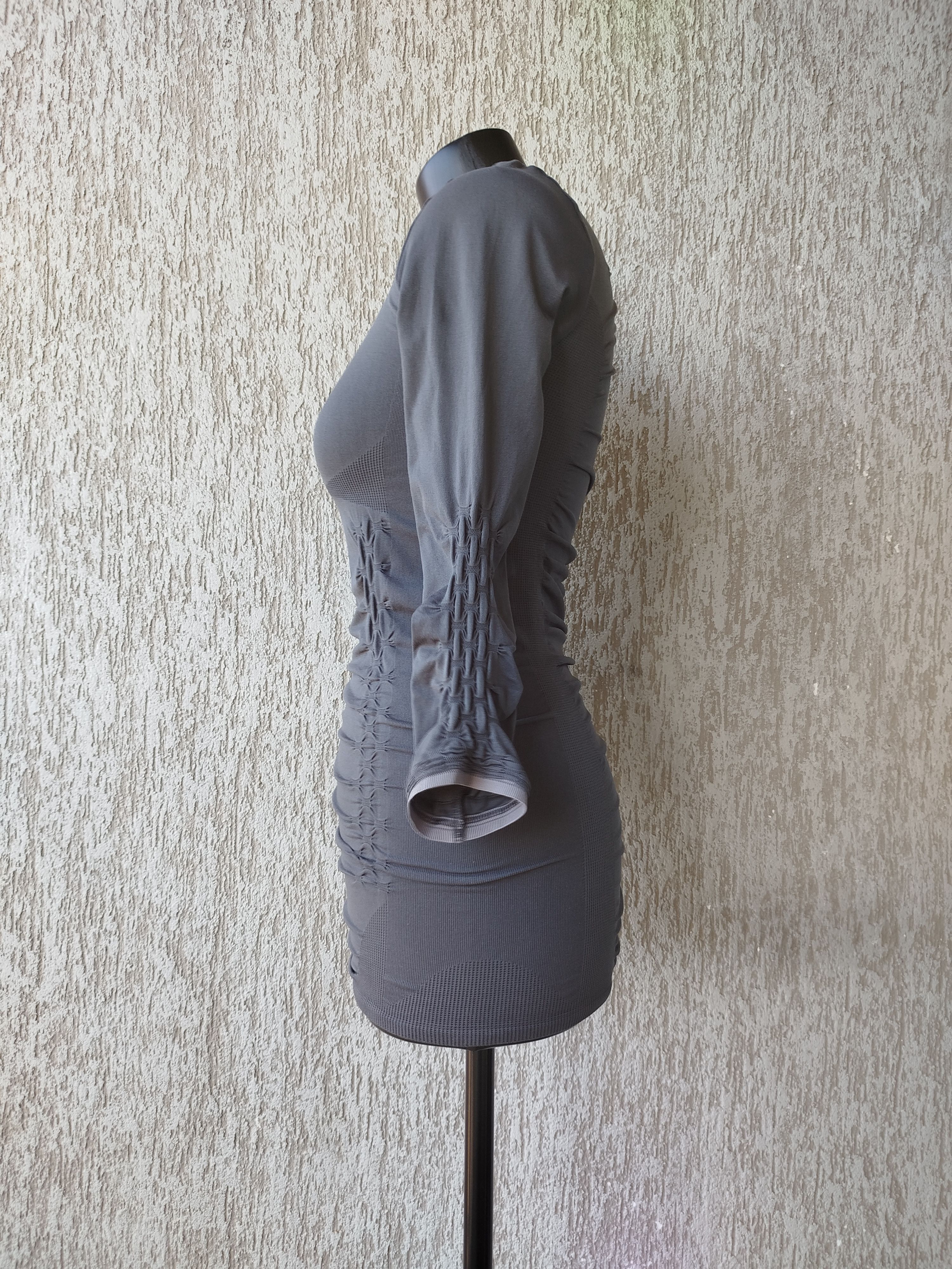 Marithe + Francois Girbaud High Use Claire Campbell Top Stretch Jersey Gray Size M / US 6-8 / IT 42-44 - 9 Thumbnail