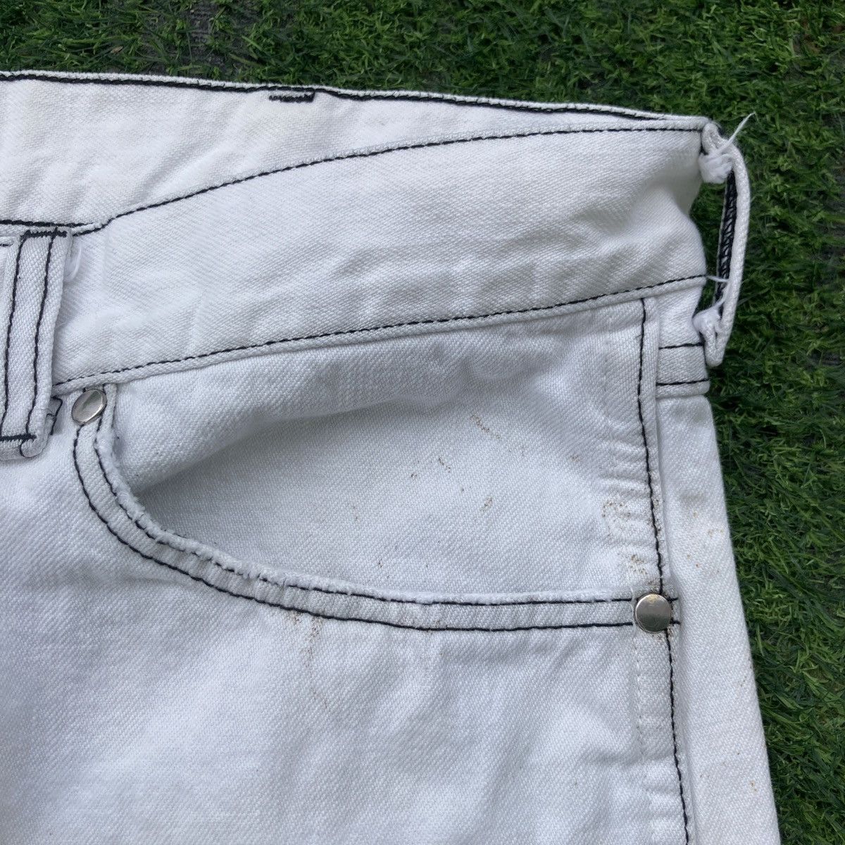 Number (N)ine NUMBER NINE DISTRESSED JEANS Size US 34 / EU 50 - 9 Thumbnail