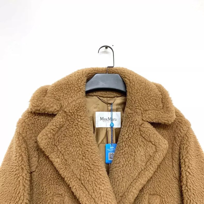 Max Mara Max Mara Camel Short Teddy Jacket Size S / US 4 / IT 40 - 3 Thumbnail