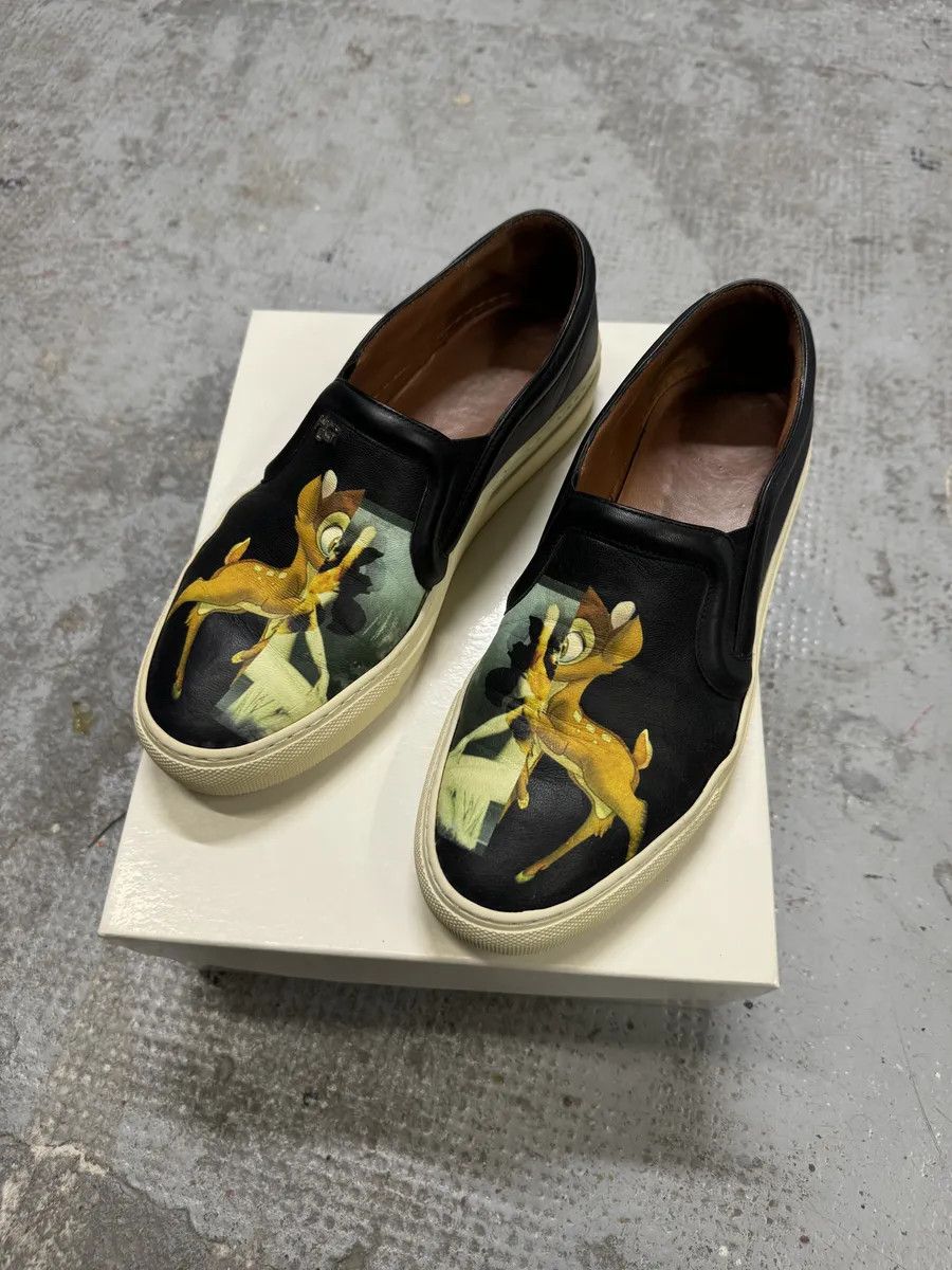 Givenchy SS2017 Givenchy Bambi Black Leather Loafers Size US 6.5 / IT 36.5 - 2 Thumbnail