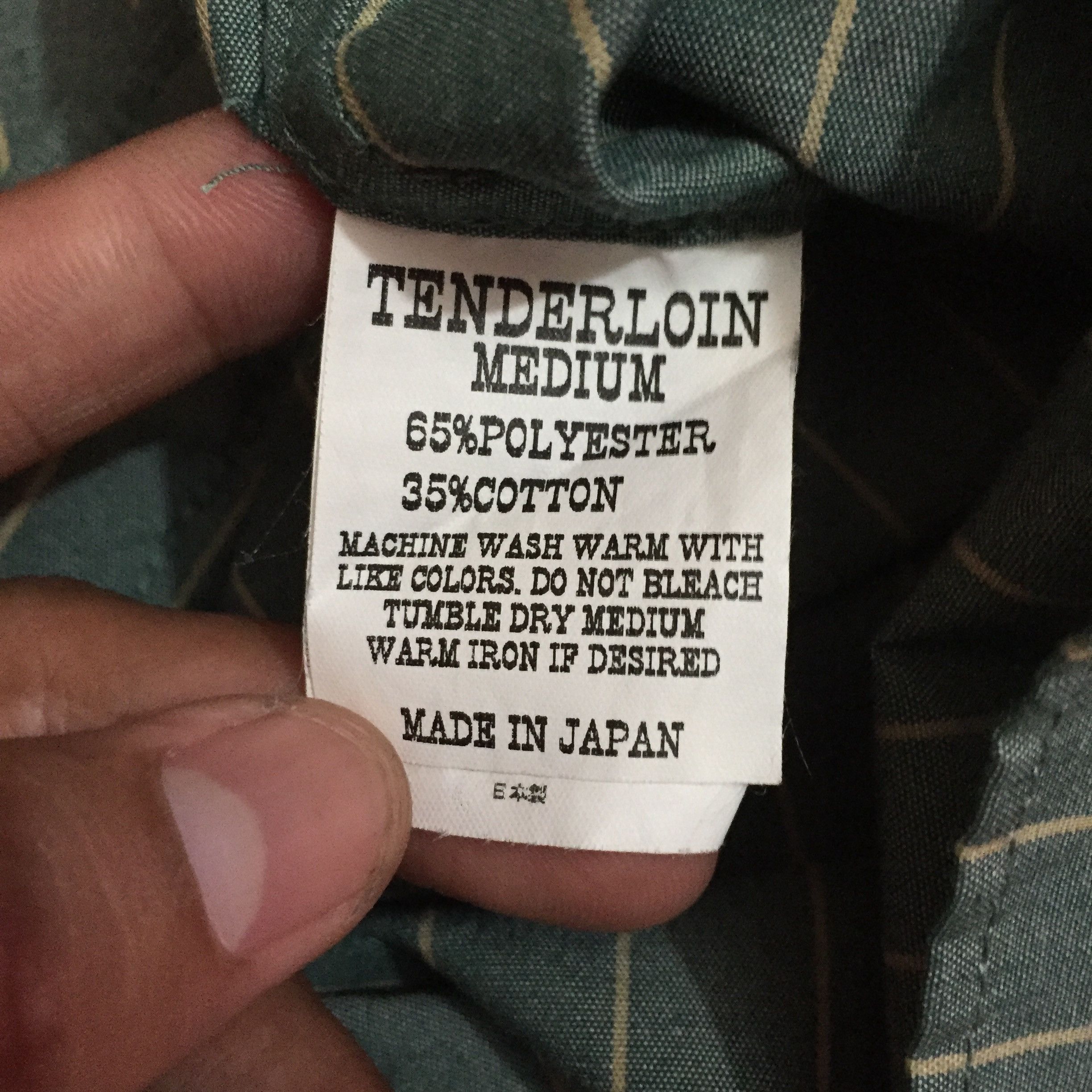 Japanese Brand Tenderloin K-Seven Stripe Shirt Size US M / EU 48-50 / 2 - 6 Thumbnail