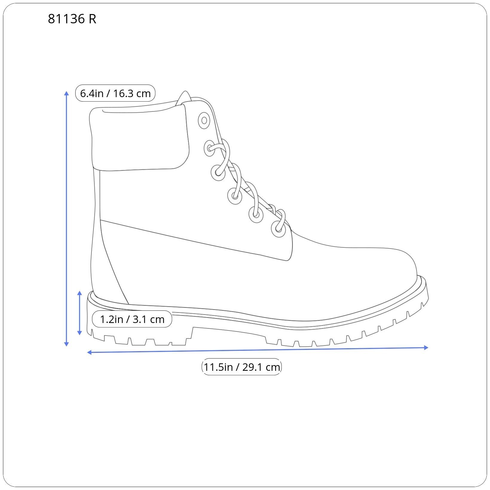 Timberland A1R2T-A4898 EU39/40 Purple Leather Lace Boots Shoes 81136 Size US 8 / IT 38 - 3 Thumbnail