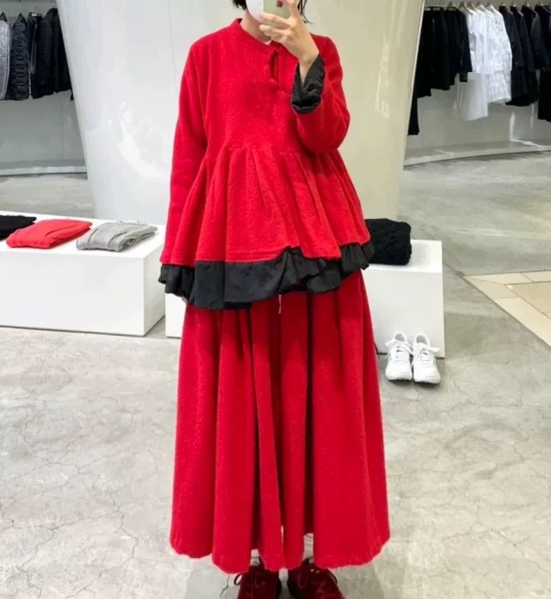 Comme des Garcons Comme Des Garcons Wool felted Chinese coat Size S / US 4 / IT 40 - 3 Thumbnail
