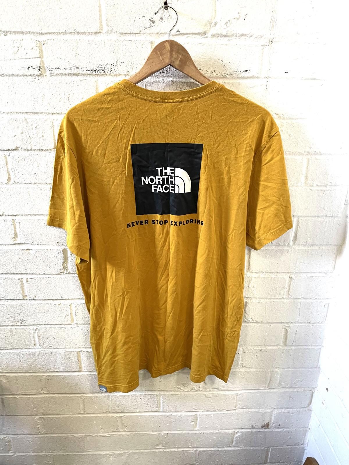 The North Face The North Face Men's Mustard Yellow Short Sleeve T-Shirt Size US M / EU 48-50 / 2 - 3 Thumbnail