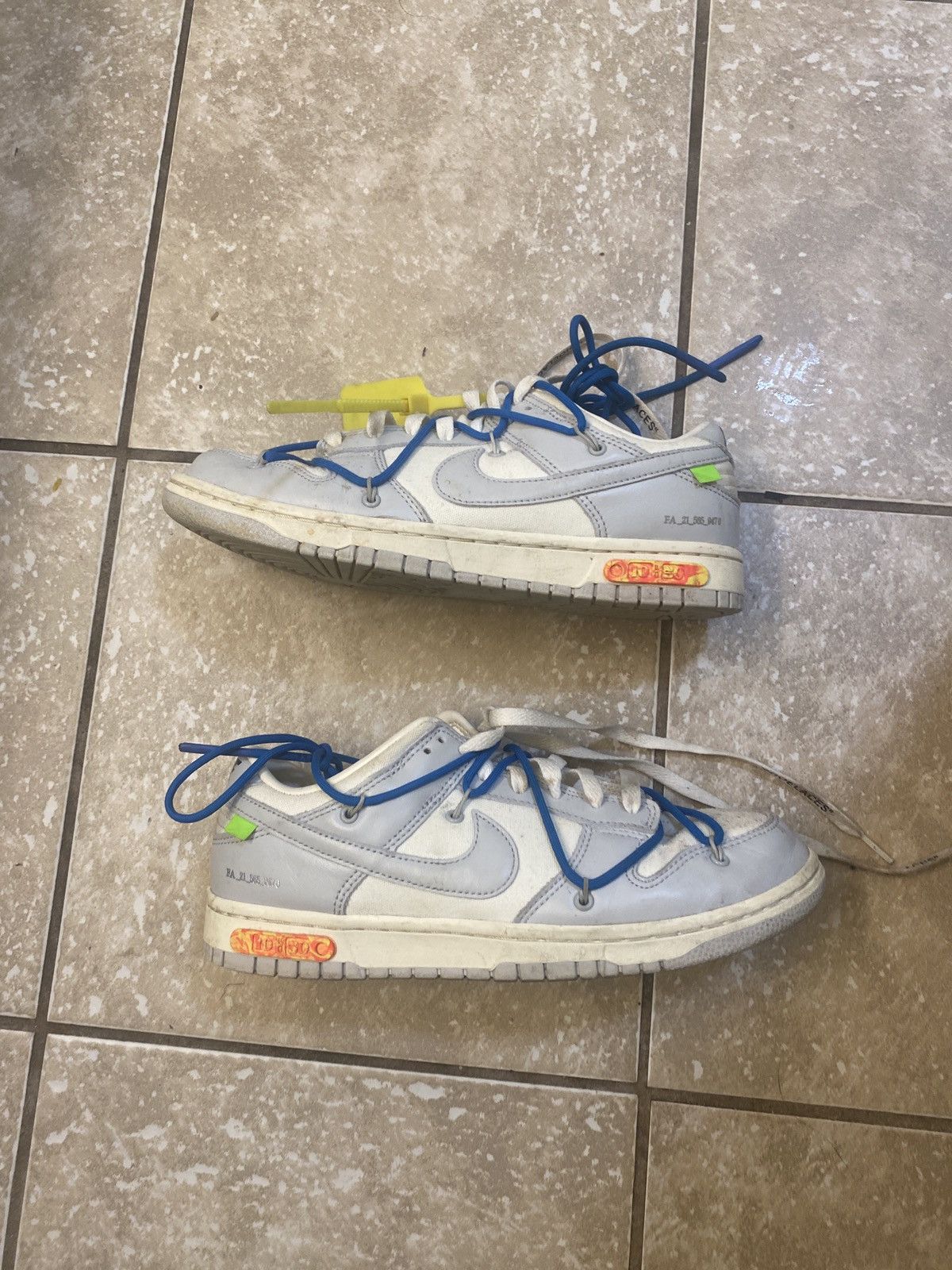 Off-White off white nike dunks lot 10 of 50 Size US 9 / EU 42 - 4 Thumbnail