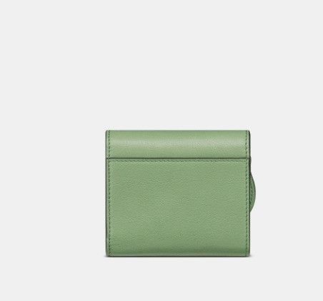 Dior o1w1db11024 Size: OS / Saddle Lotus Wallet in Dark Mint Size ONE SIZE - 5 Thumbnail