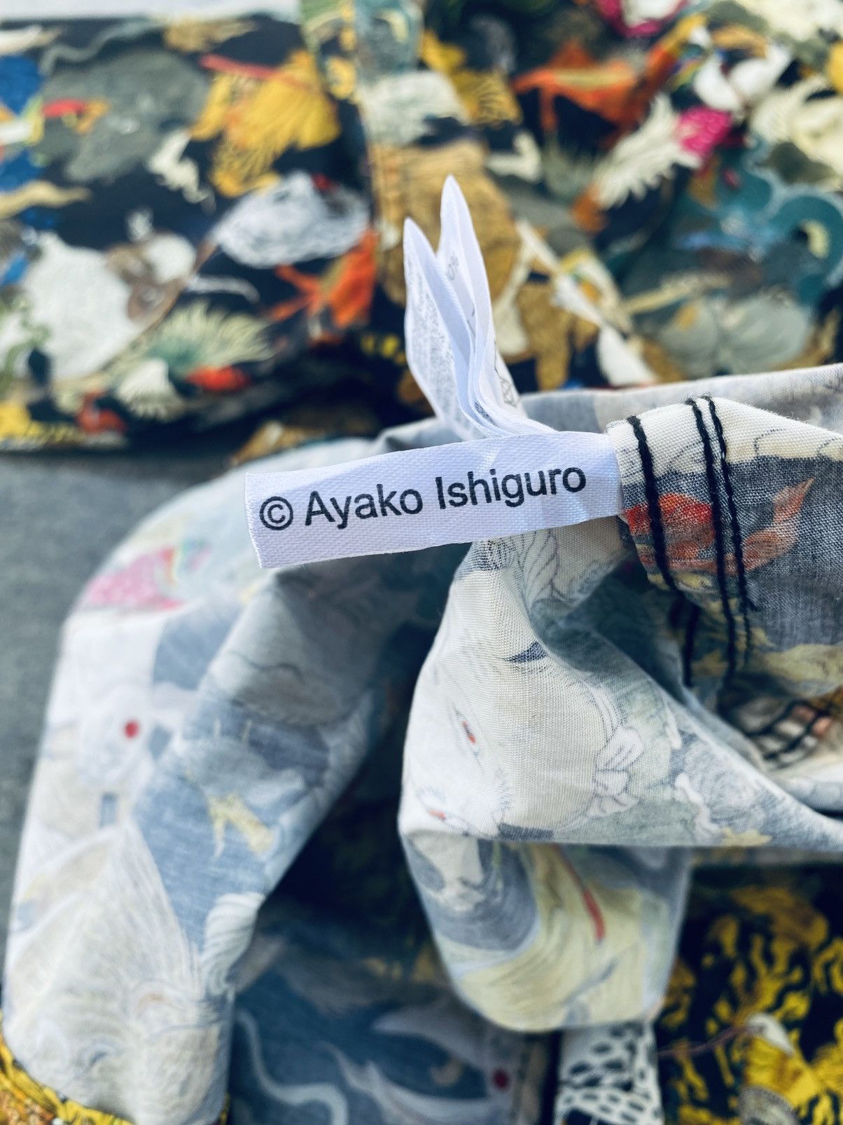 Japanese Brand Ayako Ishiguro Art Printed Shirt Button Ups Size US M / EU 48-50 / 2 - 10 Thumbnail