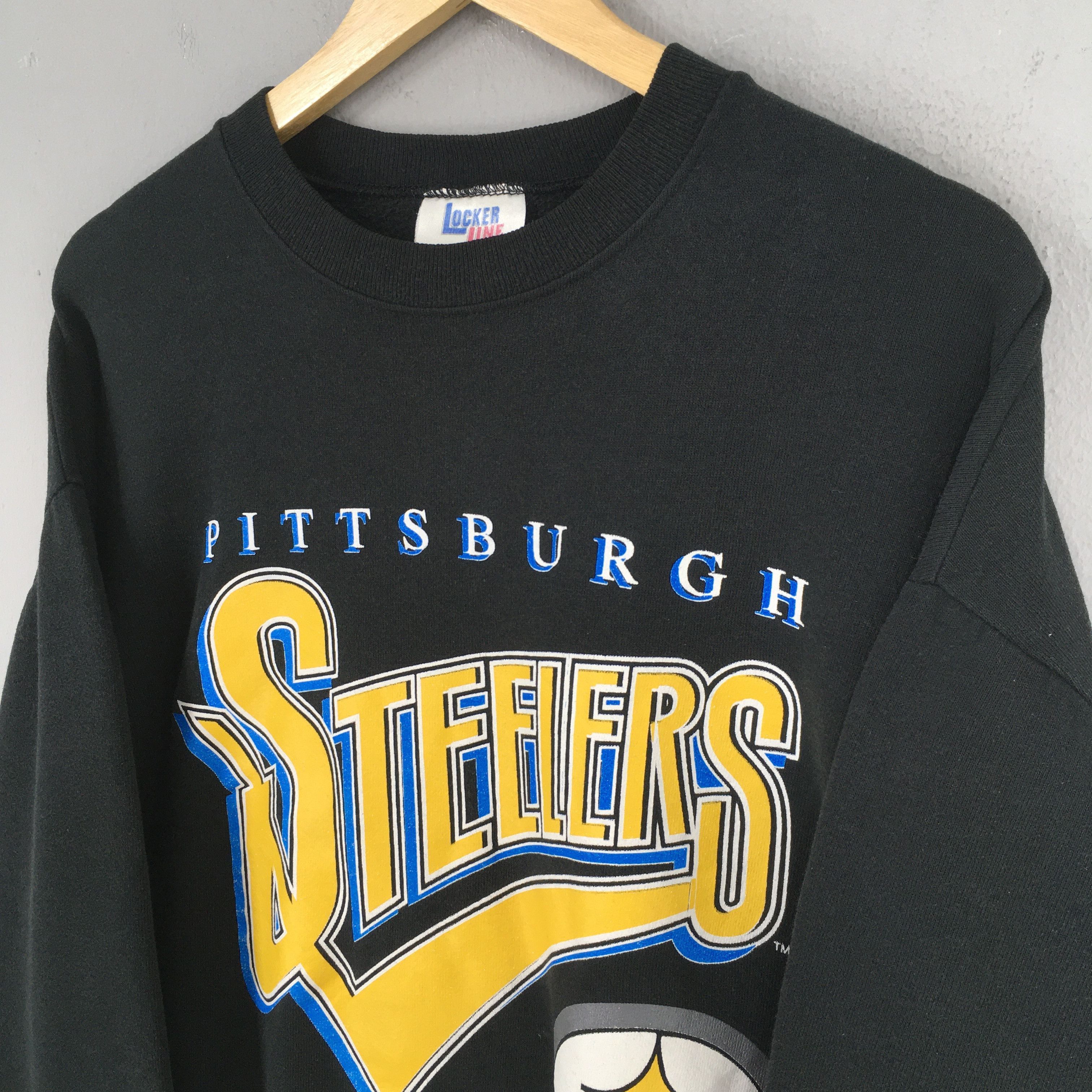NFL Vintage Pittsburgh Steelers NFL Sweatshirt Large Size US L / EU 52-54 / 3 - 3 Thumbnail