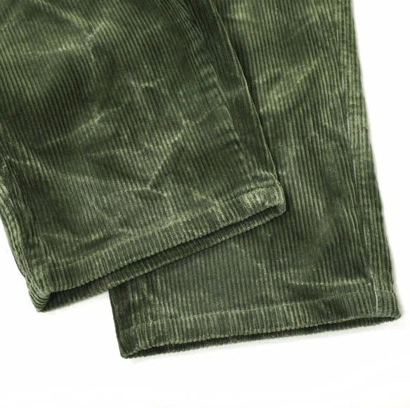 Comme des Garcons SHIRT Cropped Pants Corduroy tapered cotton zipper plain Olive Size US 34 / EU 50 - 5 Thumbnail