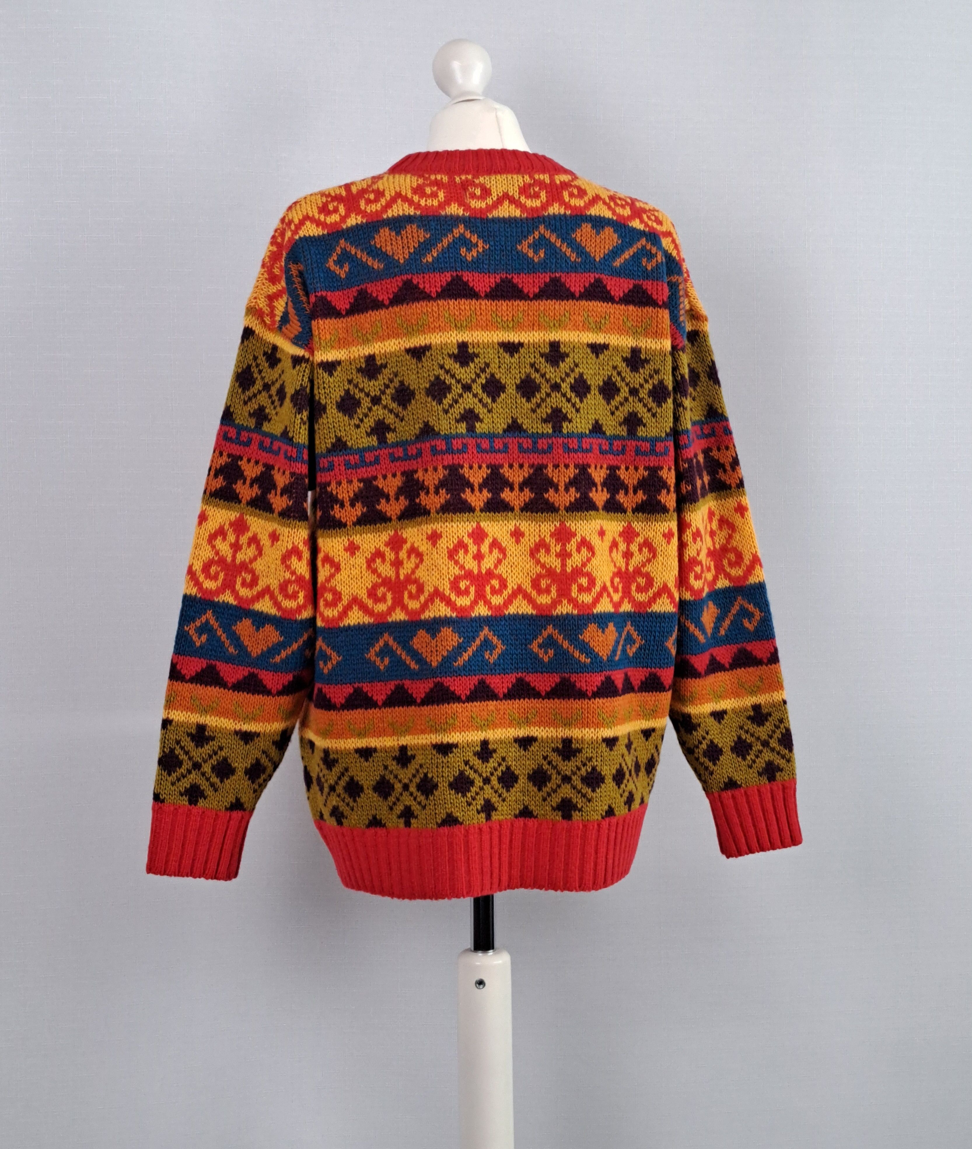 Vintage Vtg ICEWEAR wool knit crewneck sweater. Made In Iceland Size US L / EU 52-54 / 3 - 3 Thumbnail