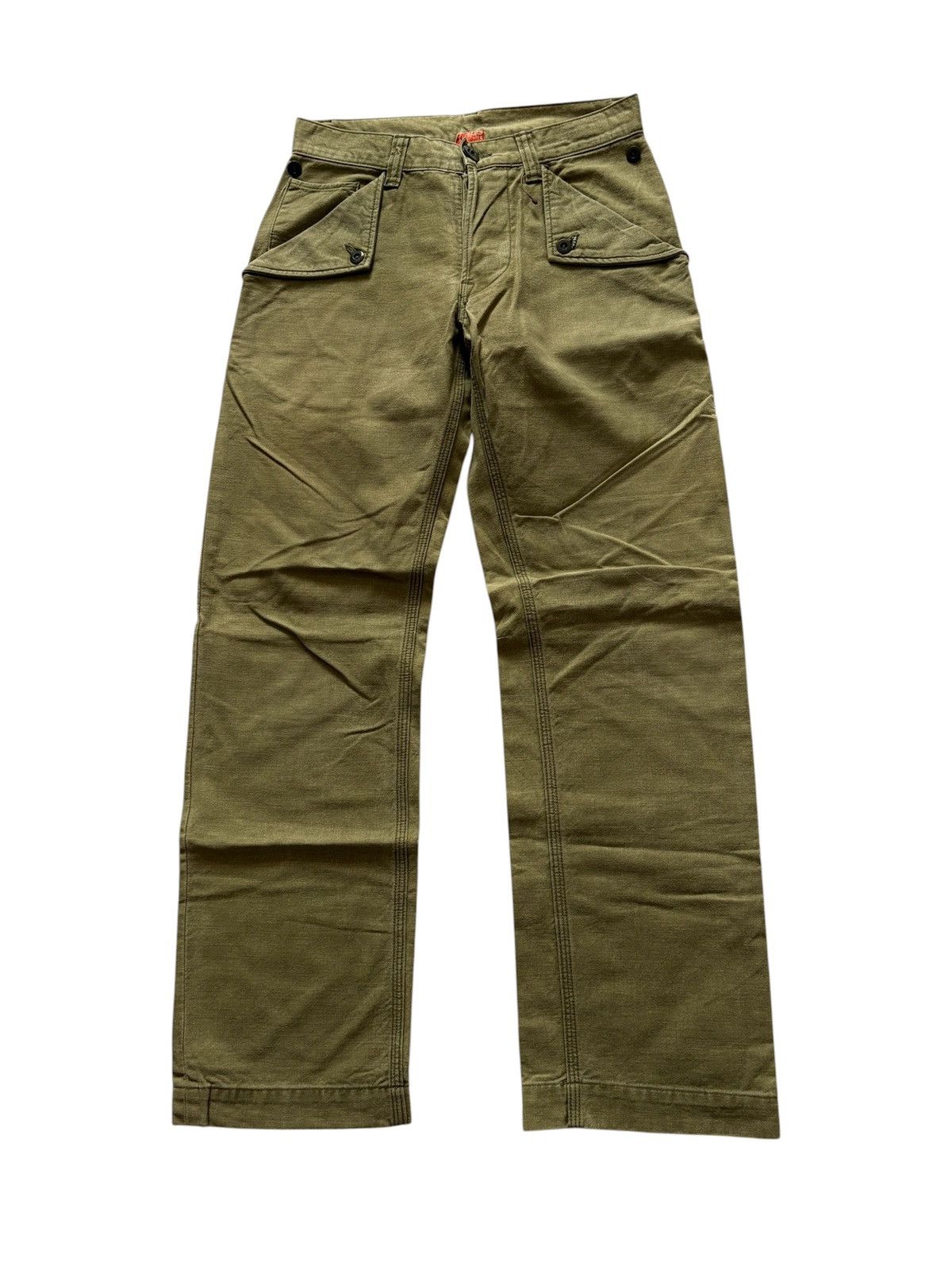 KATO KATO TOOL PROJECT BUCKLE BACK CARGO PANTS Size US 29 - 1 Thumbnail
