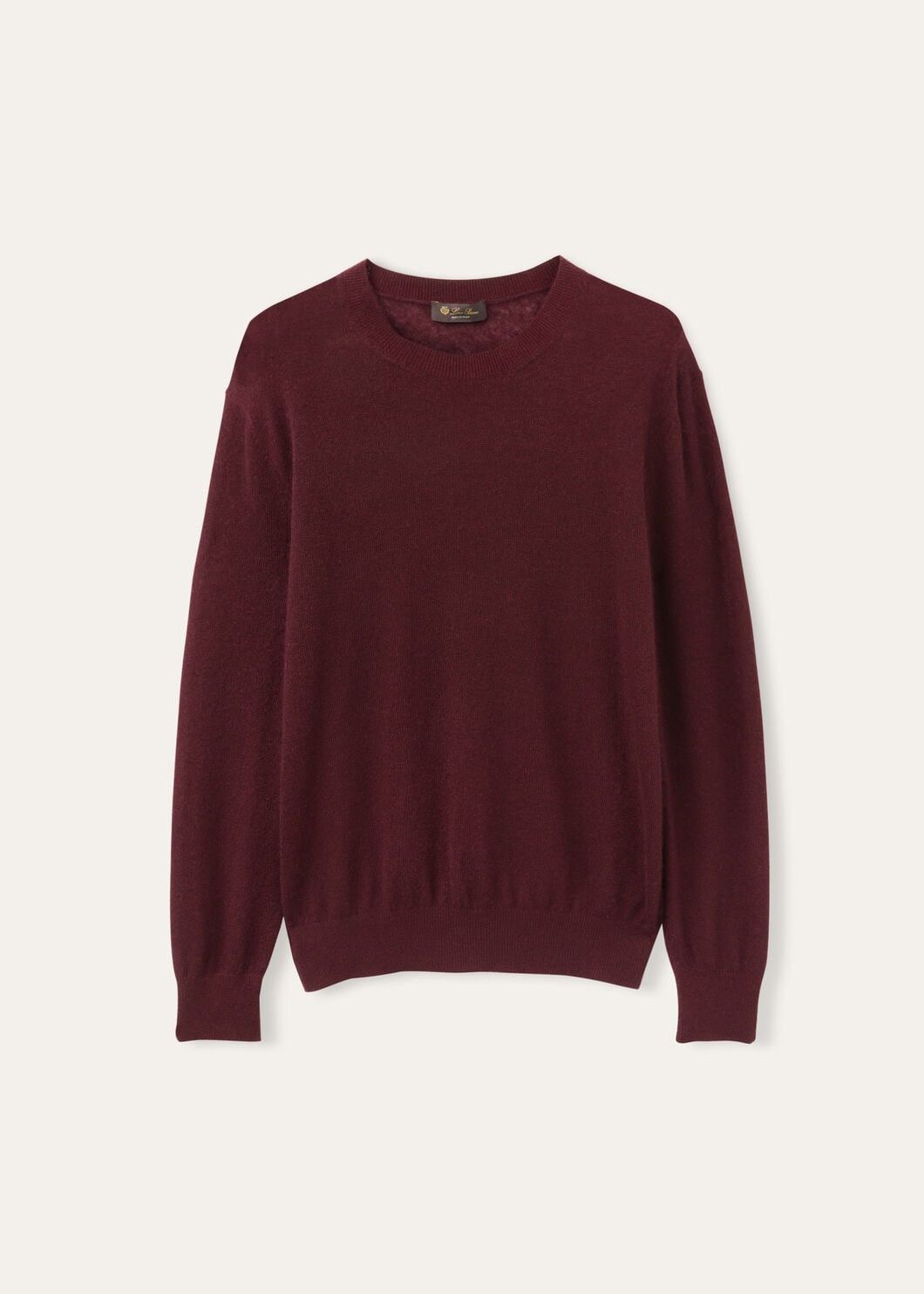 Loro Piana o1w1db10825 FAO5749 Camino Crewneck Sweater in Burgundy Size XS / US 0-2 / IT 36-38 - 1 Thumbnail