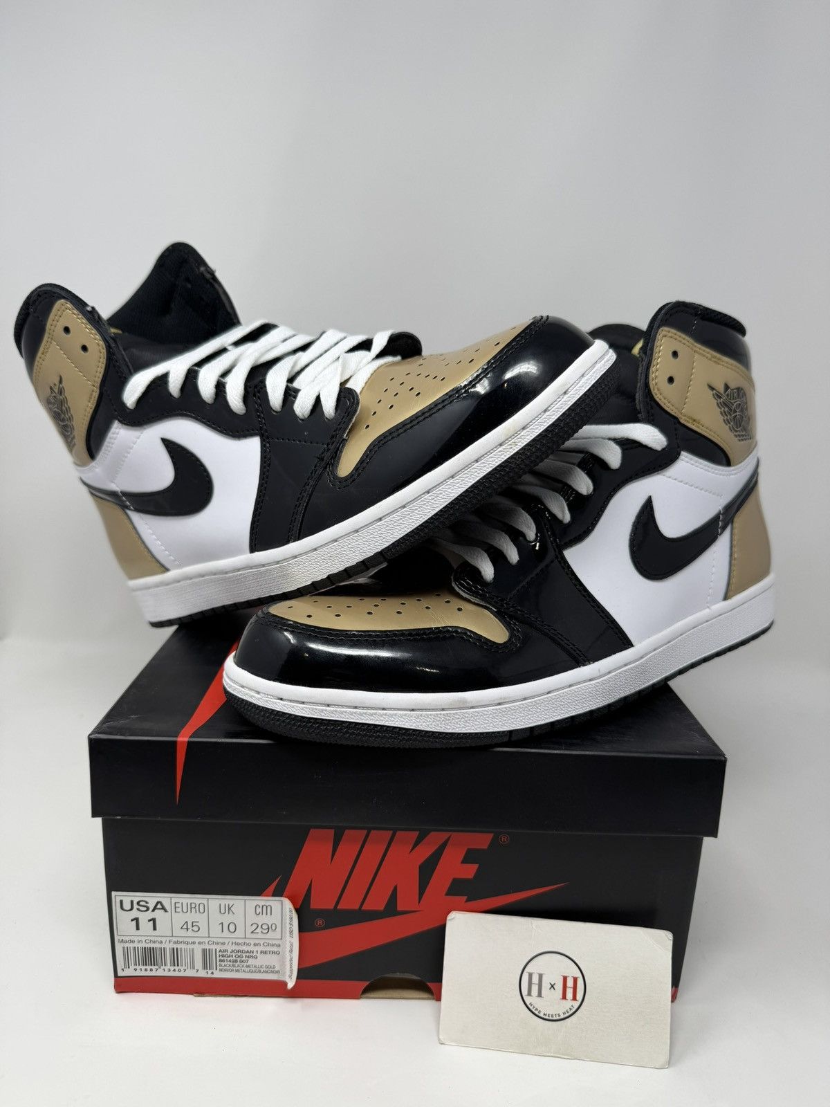 Air Jordan Retro High Og Gold Toe