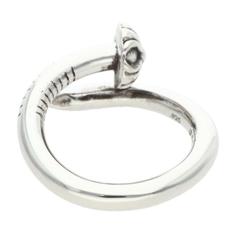 Chrome Hearts Chrome Hearts Nail Cross Ball Silver Ring Size ONE SIZE - 2 Thumbnail