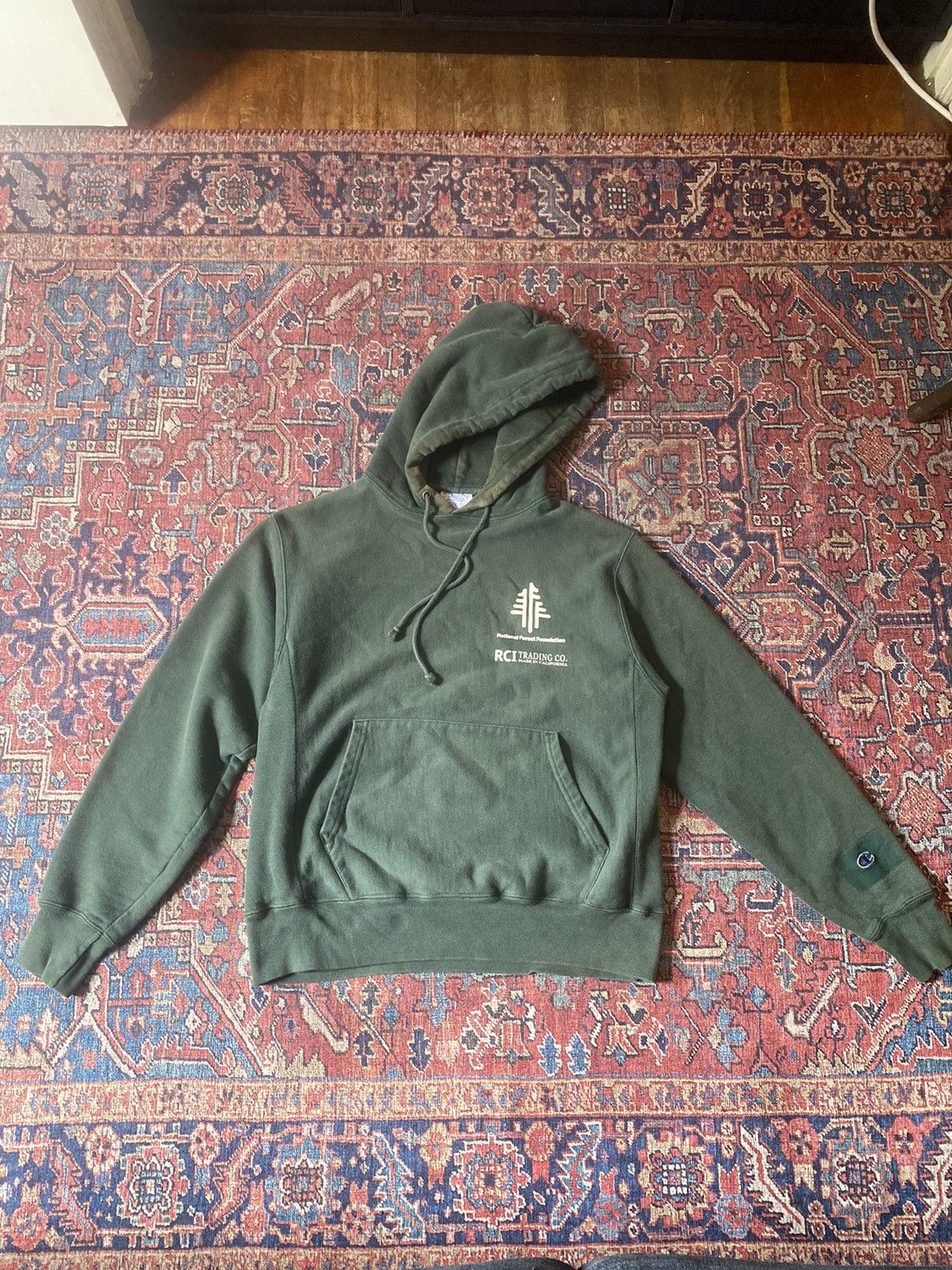 Champion × Reese Cooper Reese Cooper AW21 Show Forest Foundation Champion Hoodie Size US M / EU 48-50 / 2 - 1 Thumbnail