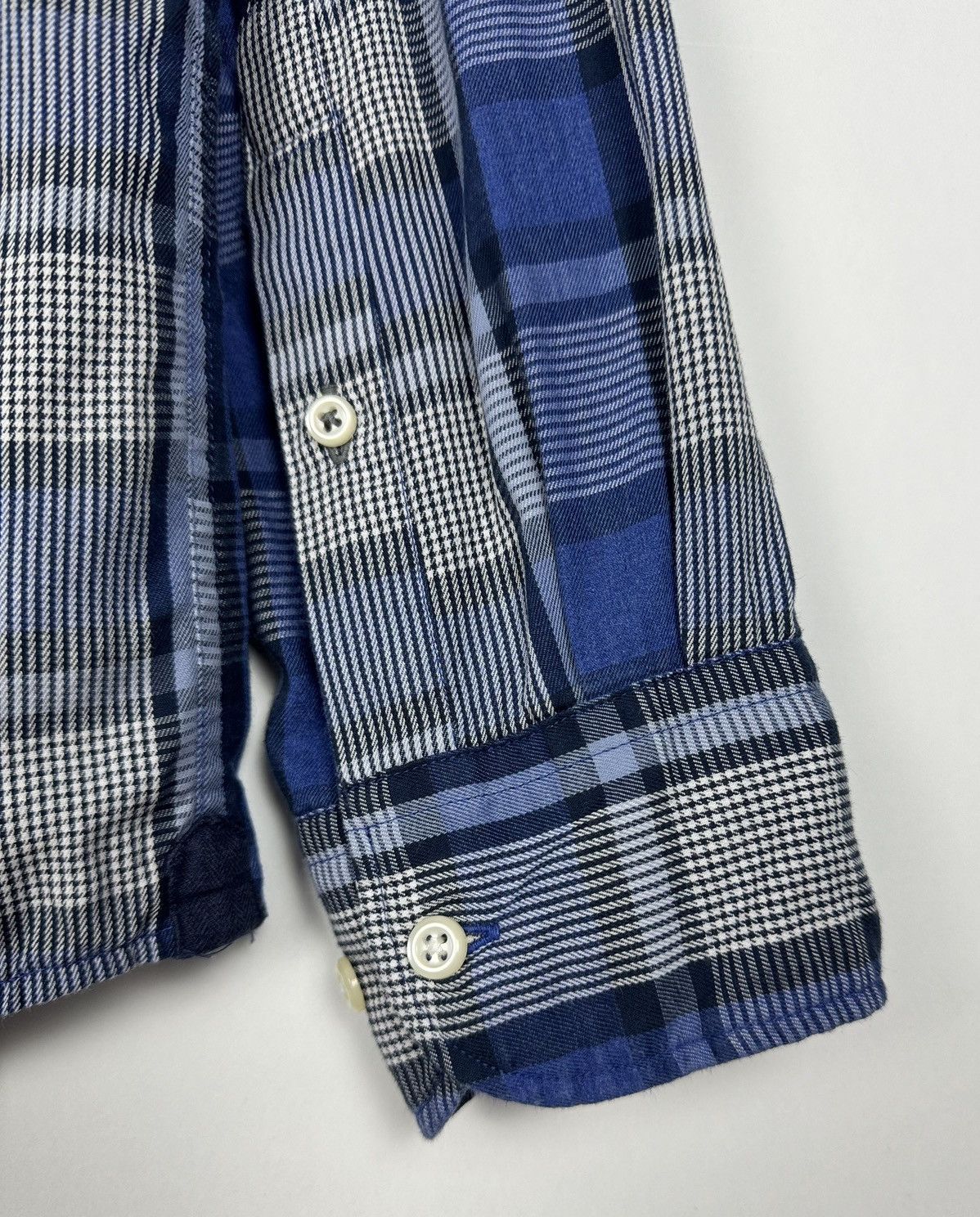 Polo Ralph Lauren Tommy Hilfiger Hounds Tooth Plaid Checkered Button Up Shirt Size US M / EU 48-50 / 2 - 10 Thumbnail