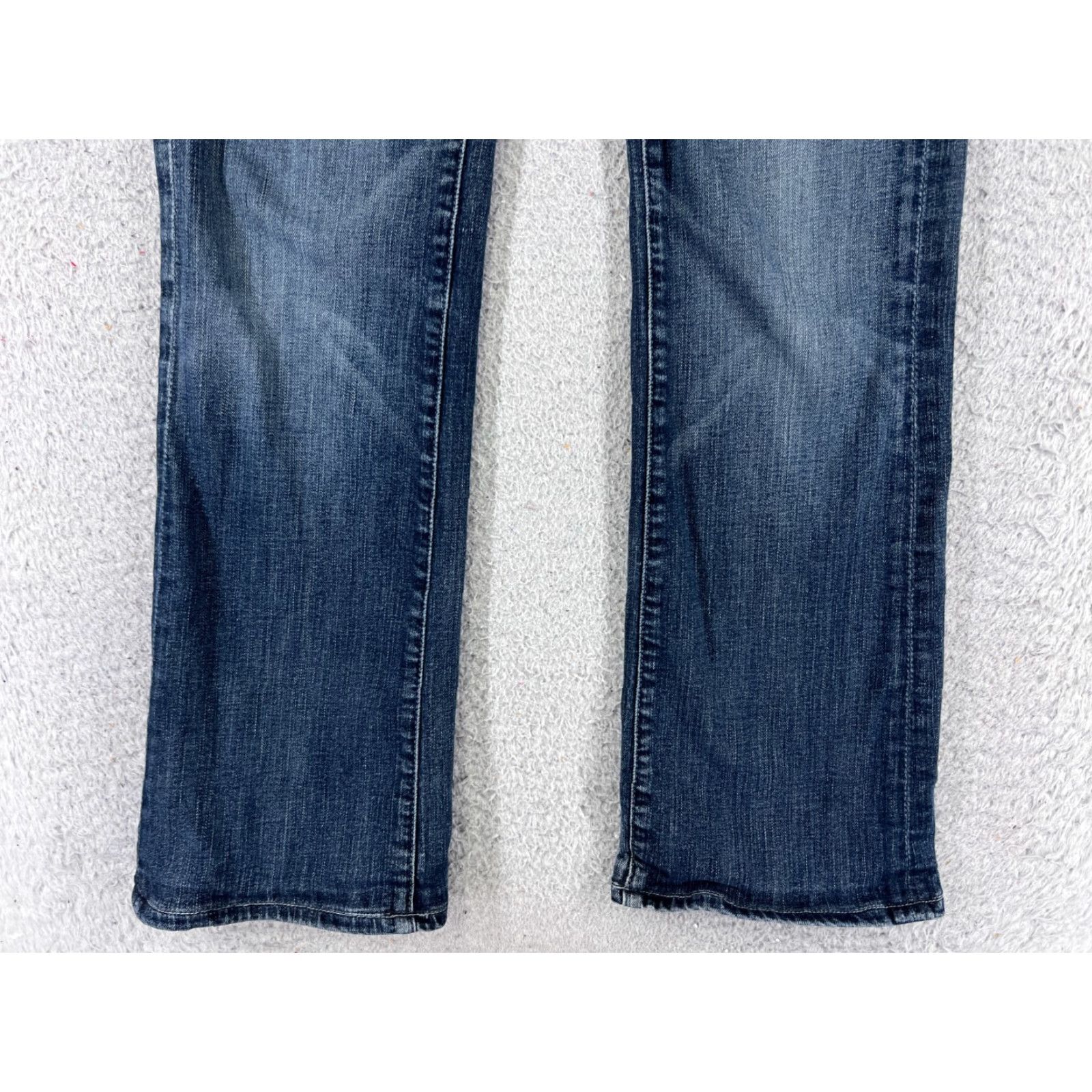 7 For All Mankind 7 For All Mankind Jeans Women Bootcut 29 Blue Denim Low Rise Cotton Blend 28x29 Seasonal Distressed Pockets Modern Mens? Size 29" - 2 Thumbnail
