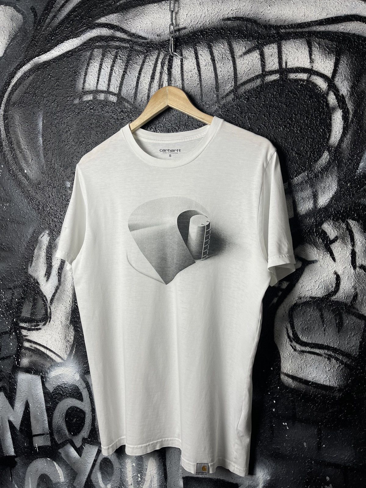 Carhartt Carhartt WIP Y2K S/S C Ramp Logo White T-Shirt Men’s Size S Size US S / EU 44-46 / 1 - 2 Thumbnail