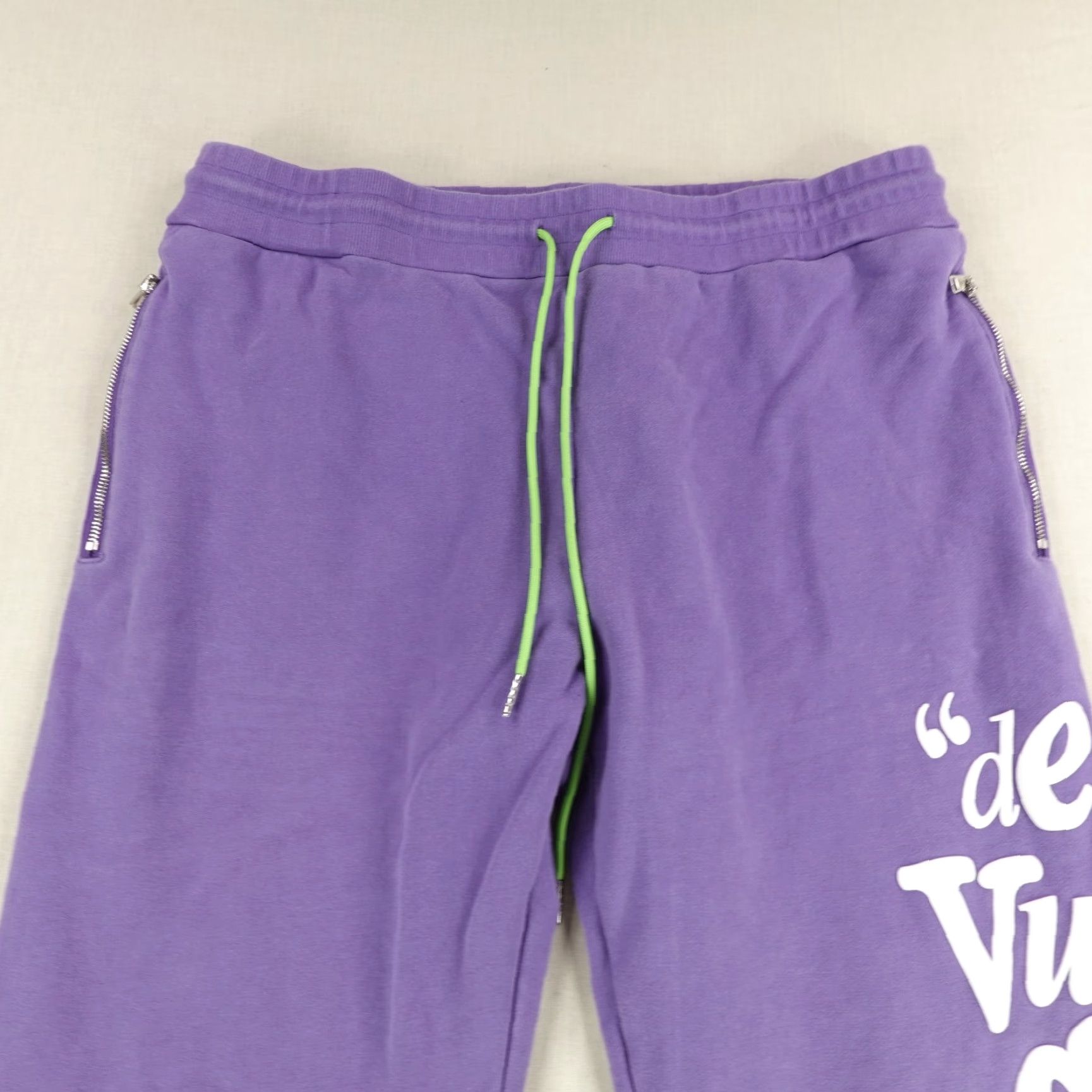 Vintage VINTAGE Sia Collective Womens Sweatpants Joggers Activewear Plus Size 2X Purple Fleece Casual Outdoor Size 36" / US 14 / IT 50 - 2 Thumbnail