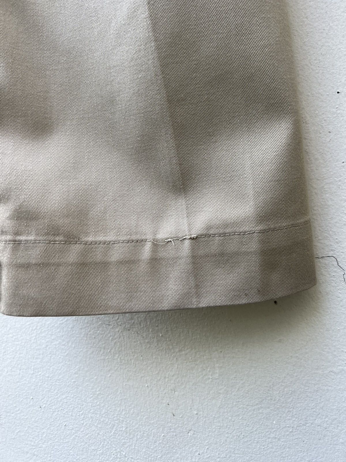 Dickies Vintage 70s TALON Zipper Dickies Flare Khaki Trouser Pant Size US 30 / EU 46 - 18 Thumbnail