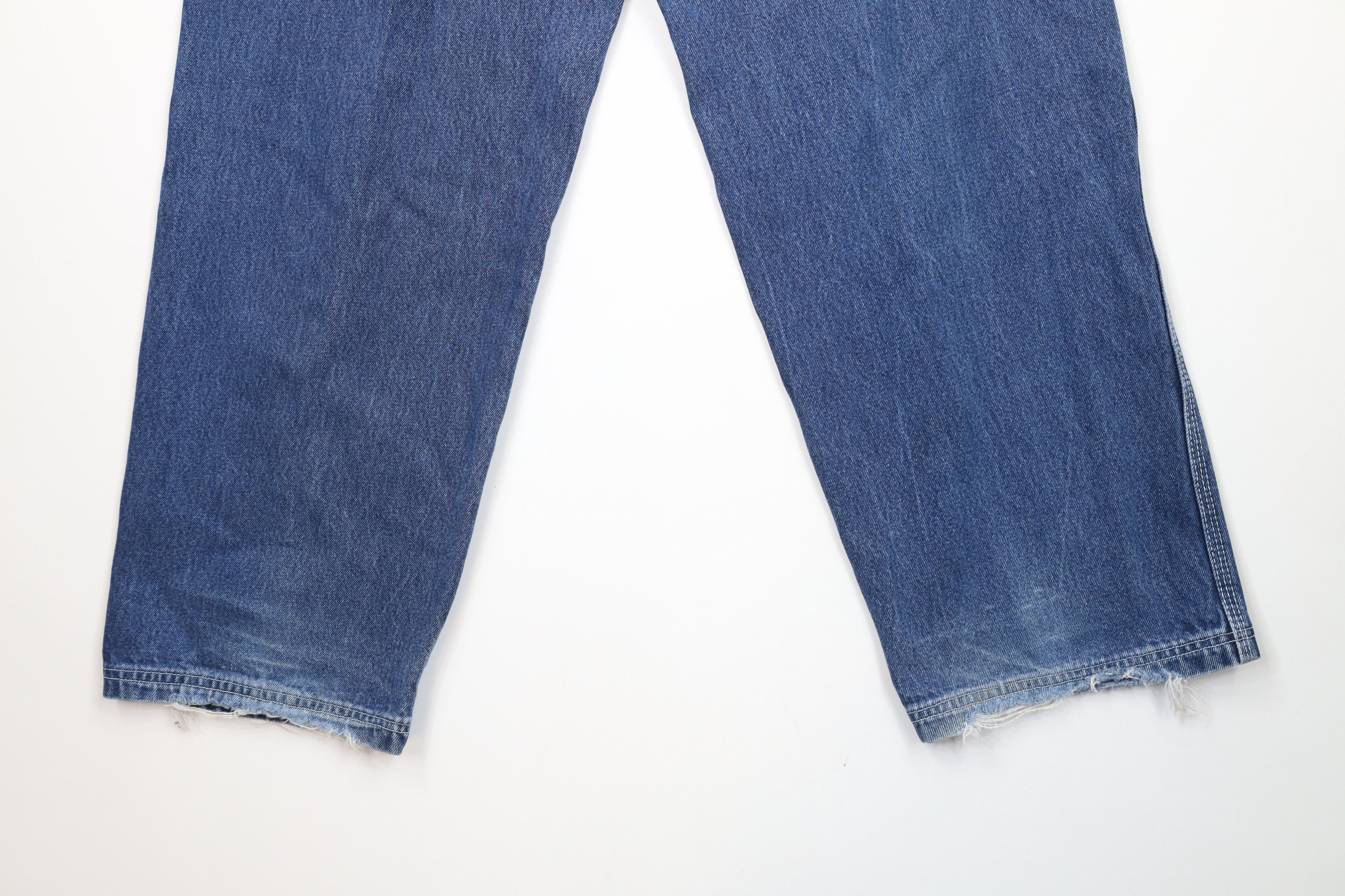 Vintage Vintage 90s Y2K Streetwear Wide Leg Denim Jeans Skateboard Size US 34 / EU 50 - 12 Thumbnail