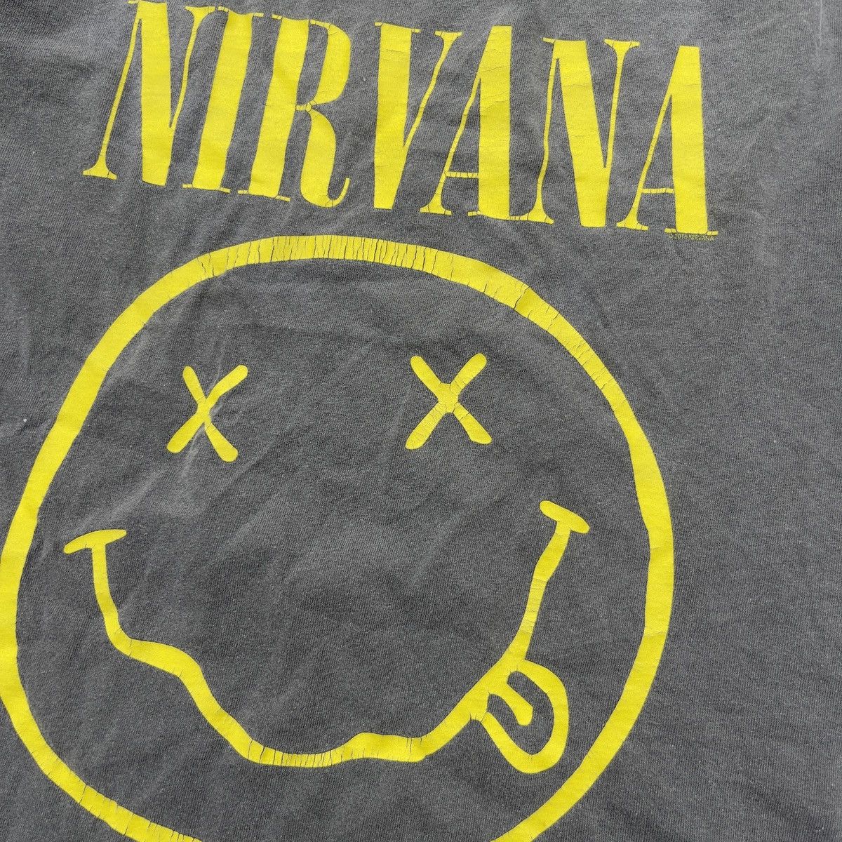 Gildan × Nirvana × Vintage Vintage Sun Faded Over Dyed NIRVANA Shirt Size US L / EU 52-54 / 3 - 3 Thumbnail