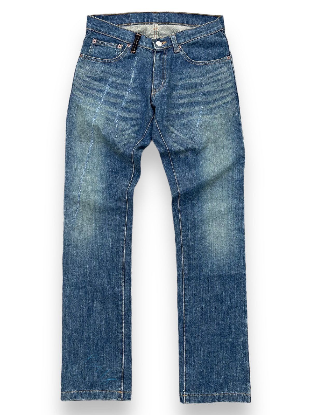 RUDE GALLERY 🔥 RUDE GALLERY JAPAN DENIM PANTS Size US 30 / EU 46 - 2 Thumbnail