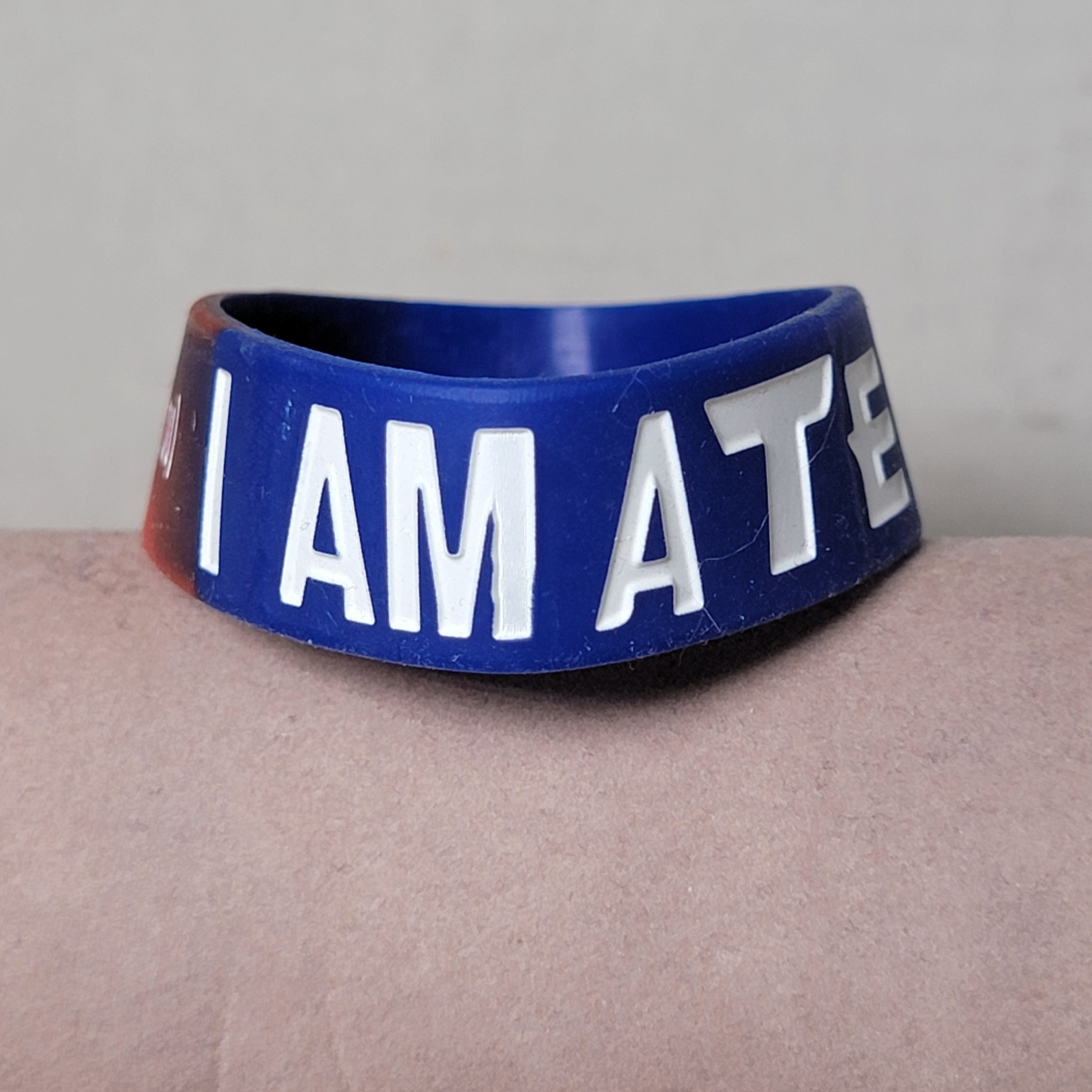 Other Houston Texans Unisex Rubber Bracelet Band " I Am A Texan" Size ONE SIZE - 2 Thumbnail