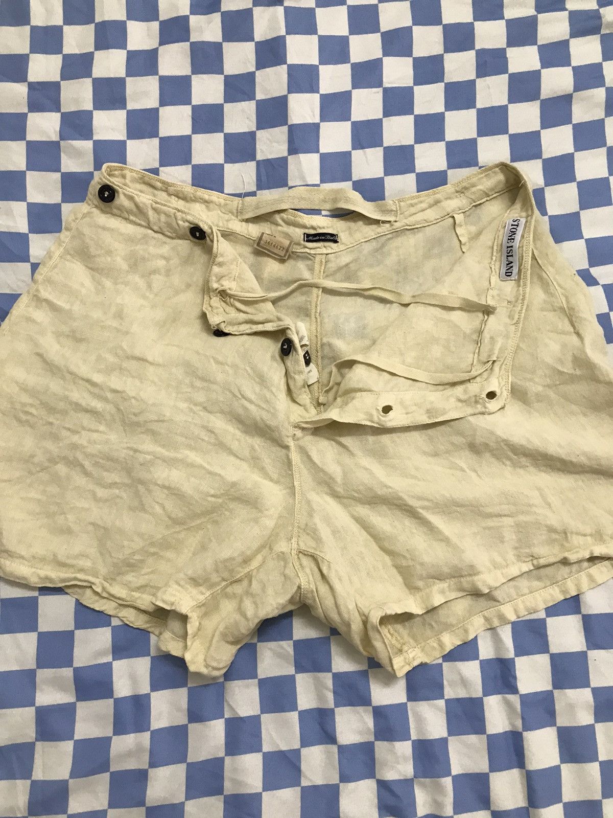 Stone Island × Vintage Rare Stone Island Shorts Sailing Made in Italy Size US 32 / EU 48 - 7 Thumbnail