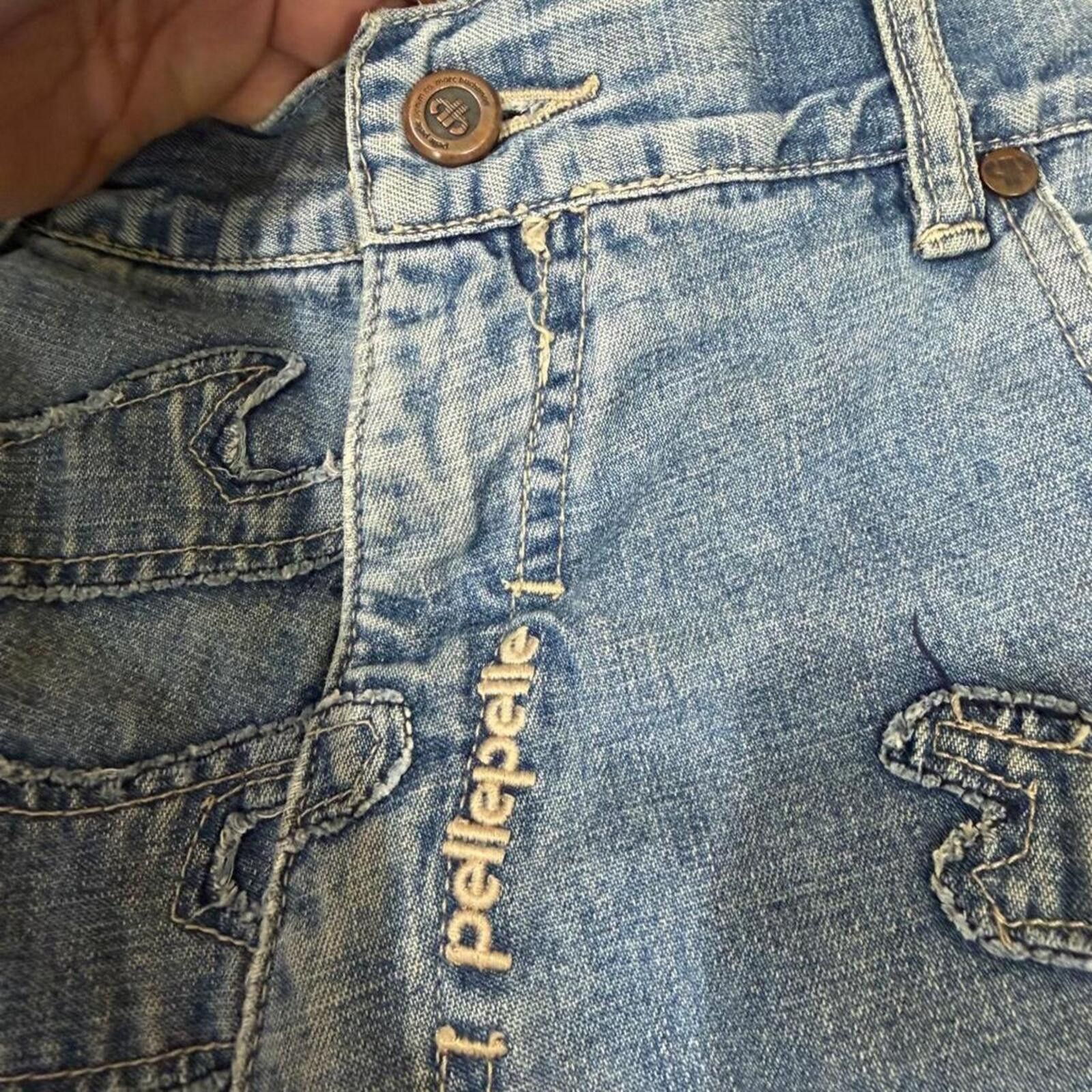 True Religion PellePelle blue jeans with unique design Size 30" / US 8 / IT 44 - 5 Thumbnail