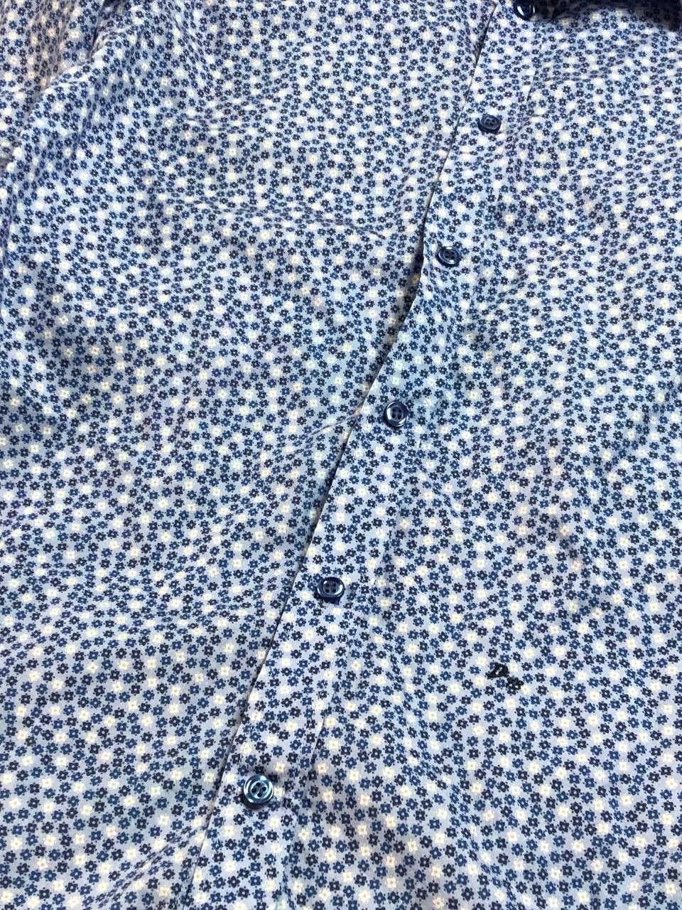 Diesel Vintage Diesel Flowers Print Slim Fit Y2K Shirt Size M Size US M / EU 48-50 / 2 - 7 Thumbnail