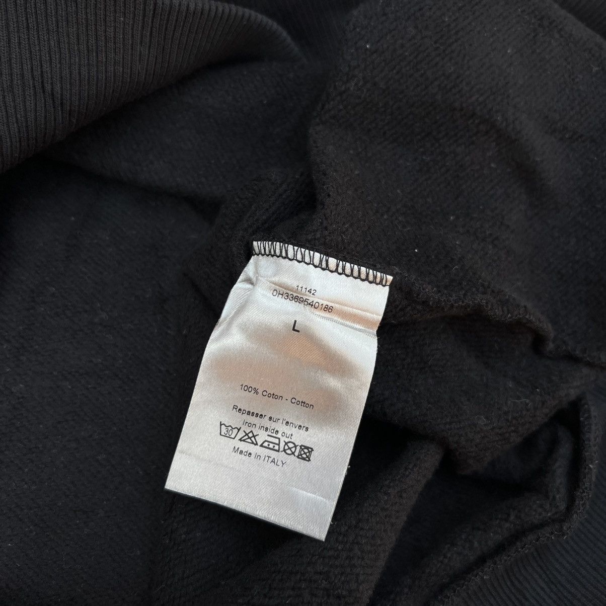 Dior Dior Homme painted crewneck sweatshirt. Size US L / EU 52-54 / 3 - 6 Thumbnail