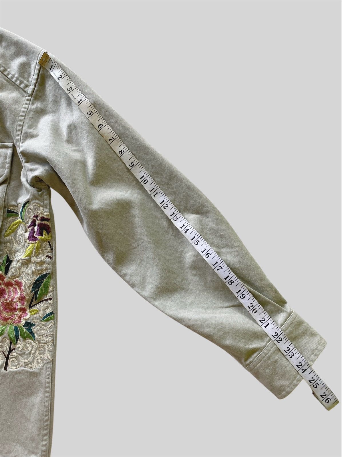 Paul Smith ARCHIVES❗️Vintage Paul Smith Embroidery Flowers Work Jacket Size US L / EU 52-54 / 3 - 9 Thumbnail