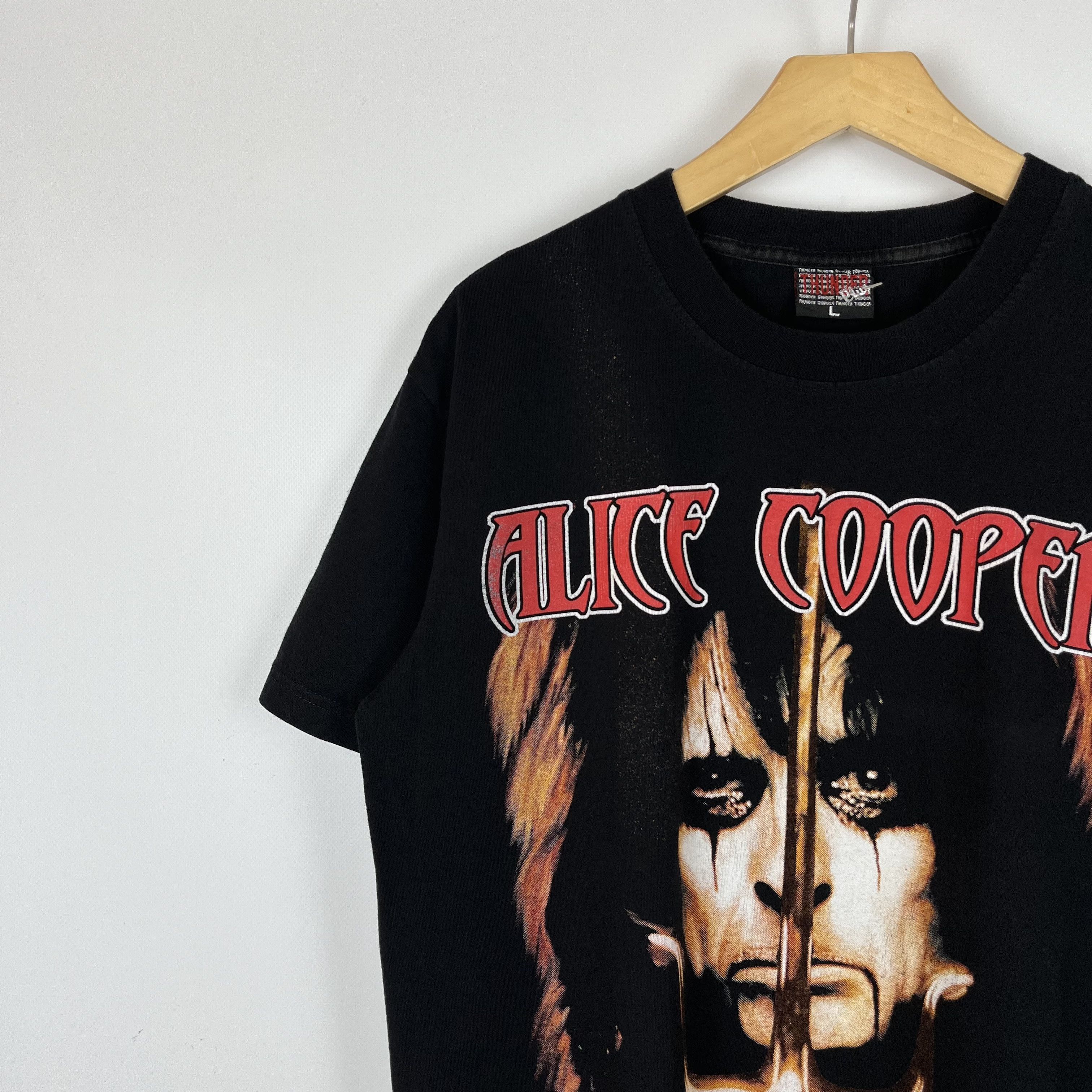 Band Tees Vintage Alice Cooper Rock Band T Shirt 90’s Size US L / EU 52-54 / 3 - 5 Thumbnail