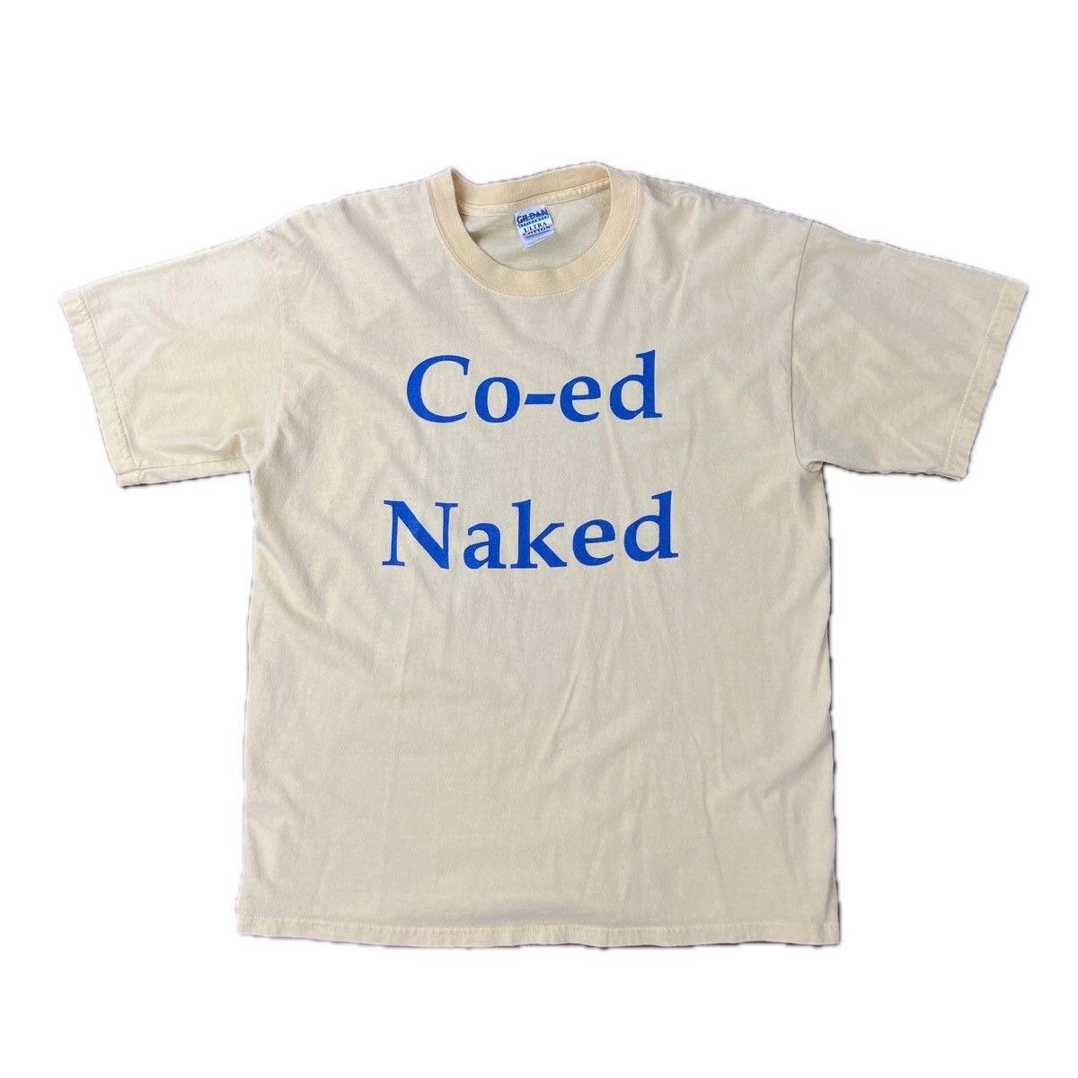 Gildan × Vintage Co-Ed Naked Fraternity / Sorority University Tee Size US L / EU 52-54 / 3 - 1 Thumbnail