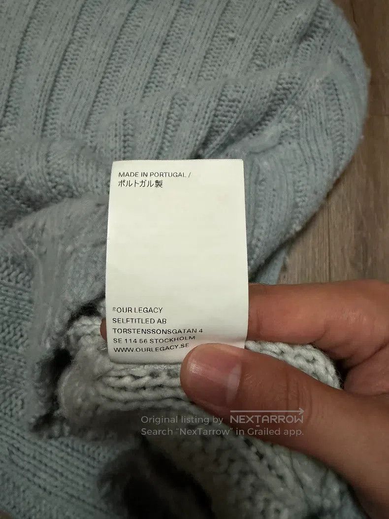 Our Legacy Our Legacy Start by designing a pink and blue sweater Size US S / EU 44-46 / 1 - 4 Thumbnail