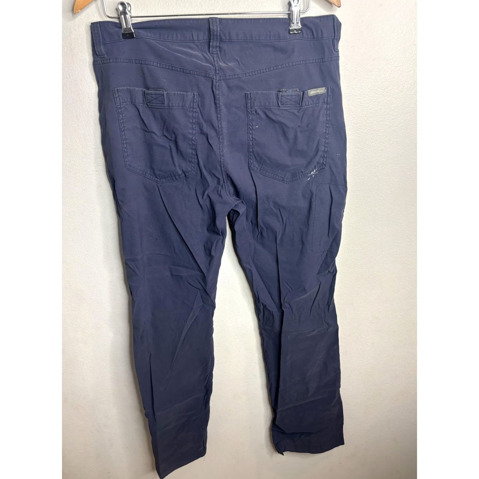 Eddie Bauer Eddie Bauer Pants Mens 34x32 Blue Chino Straight Fit Casual Pockets Cotton Size US 34 / EU 50 - 4 Thumbnail