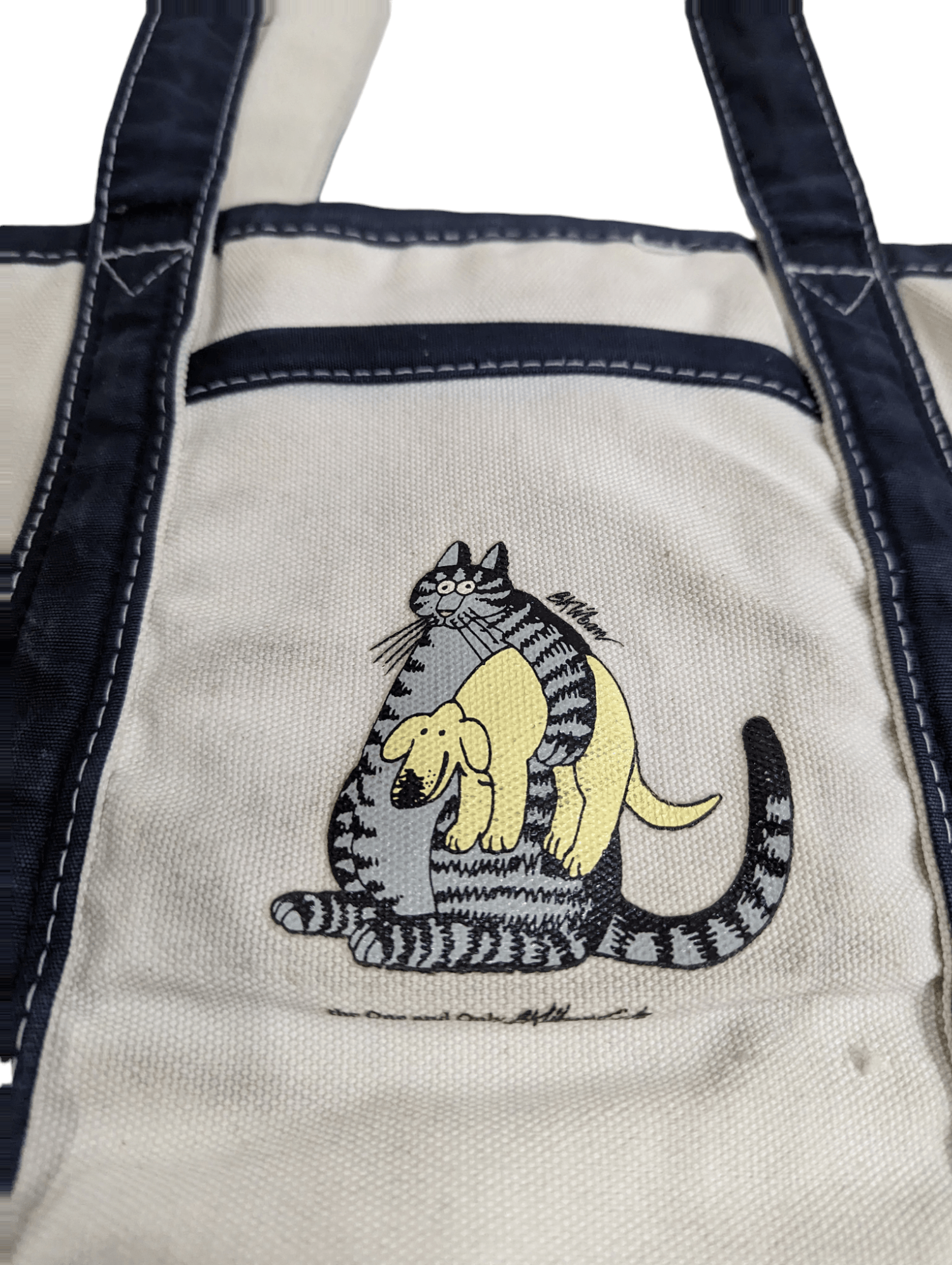 Vintage CRAZY SHIRTS BKLIBAN TOTE BAG Size ONE SIZE - 4 Thumbnail