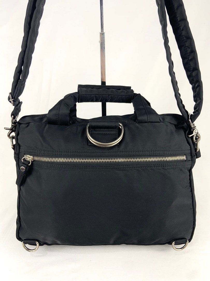 Jean Paul Gaultier Jean Paul Gaultier Embossed Black Nylon 3 Way Bag Size ONE SIZE - 5 Thumbnail