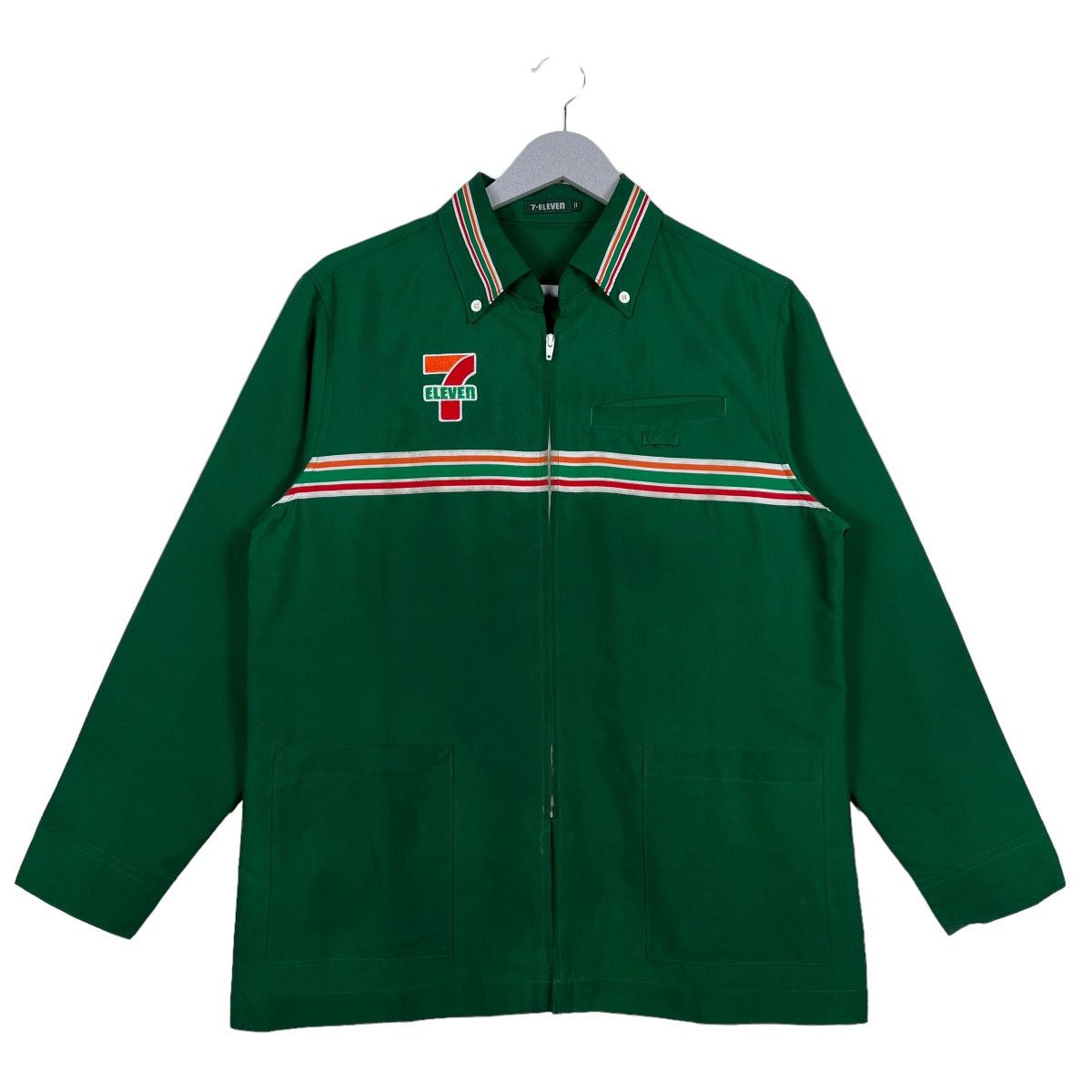 Japanese Brand 🔥 7eleven long sleeve work shirt Size US M / EU 48-50 / 2 - 2 Thumbnail