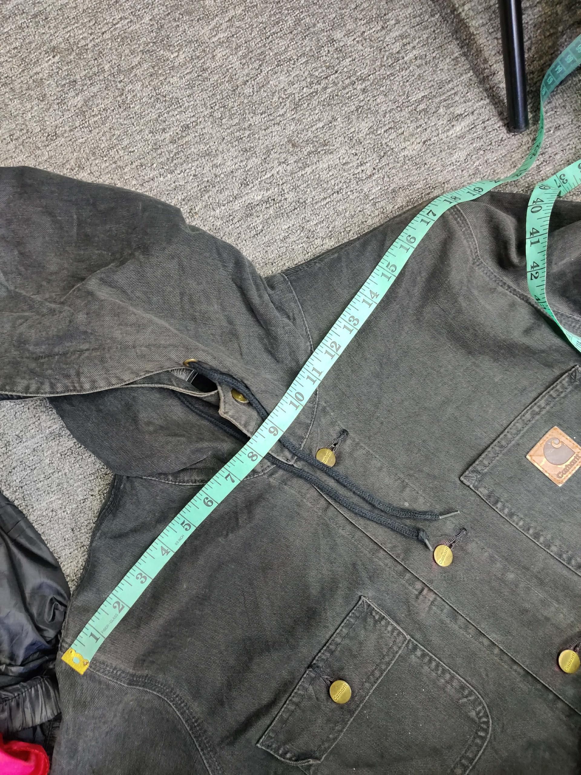 Carhartt Vintage Carhartt Chore Hooded Jacket Size US L / EU 52-54 / 3 - 13 Thumbnail
