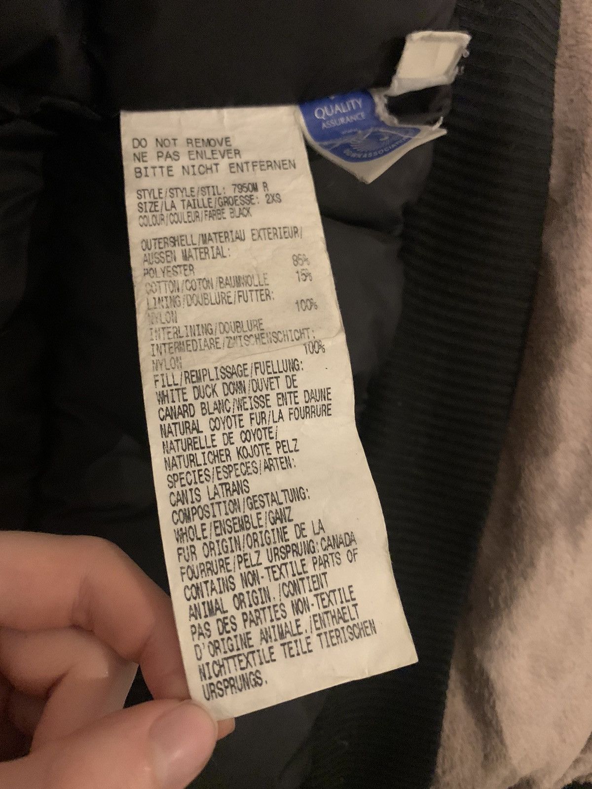 Canada Goose Canada Goose Jacket 7950M R Size US S / EU 44-46 / 1 - 16 Thumbnail