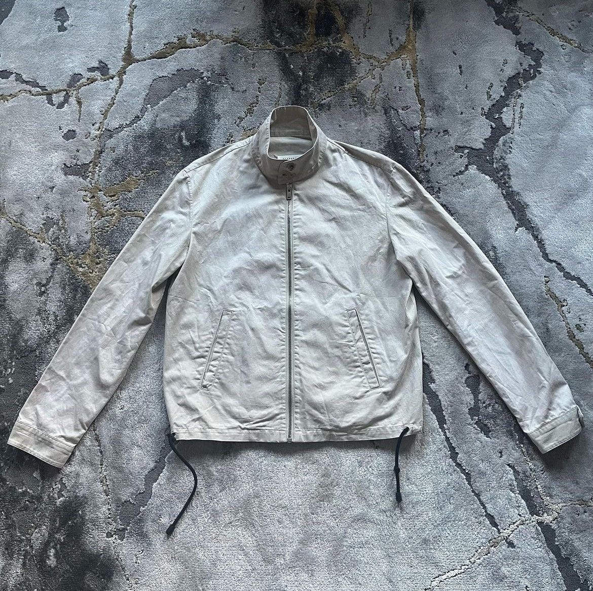 image of Maison Margiela Ss2015 Safari Jacket in Beige, Men's (Size Small)