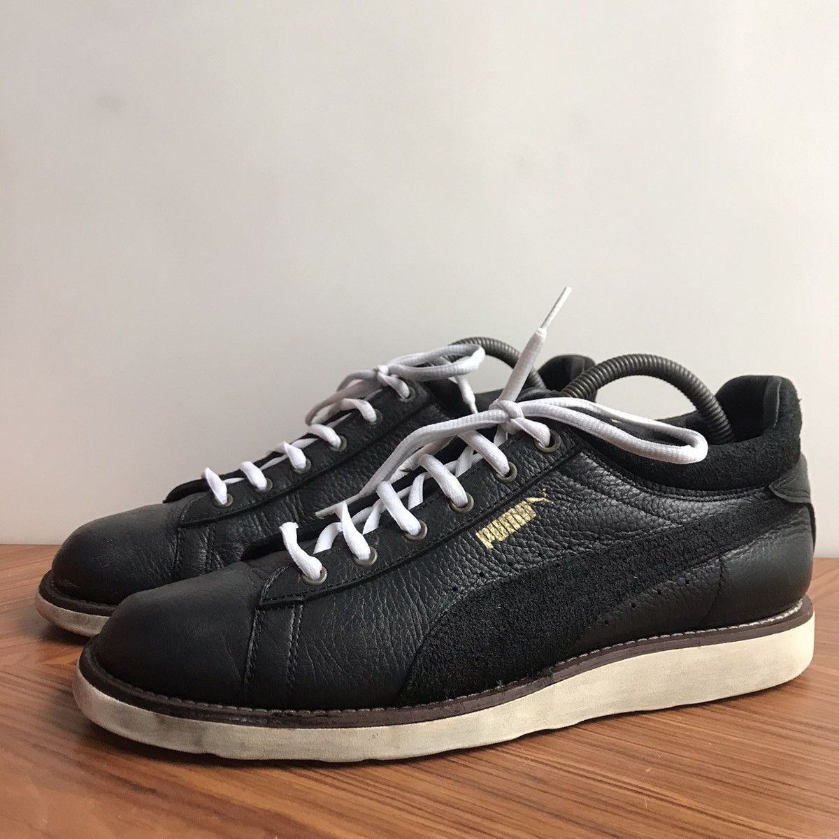 Puma × Vintage Vintage Iconic Puma Boots Stepper Wkb Jpn Takumi black Full Size US 8 / EU 41 - 3 Thumbnail