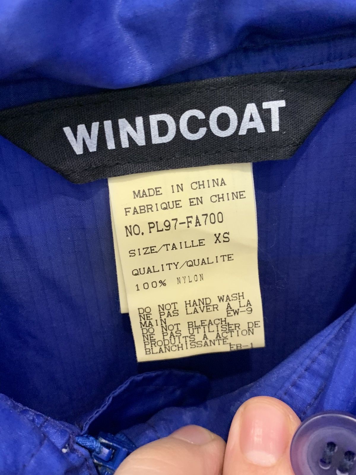Issey Miyake ISSEY MIYAKE WINDCOAT XS 1991 BLUE Size XS / US 0-2 / IT 36-38 - 7 Thumbnail