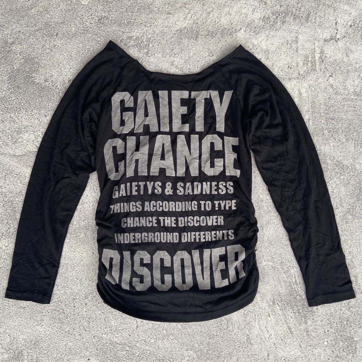 Hysteric Glamour Plein Beaute Poem Y2k Long Sleeve T-Shirt Size M / US 6-8 / IT 42-44 - 7 Thumbnail